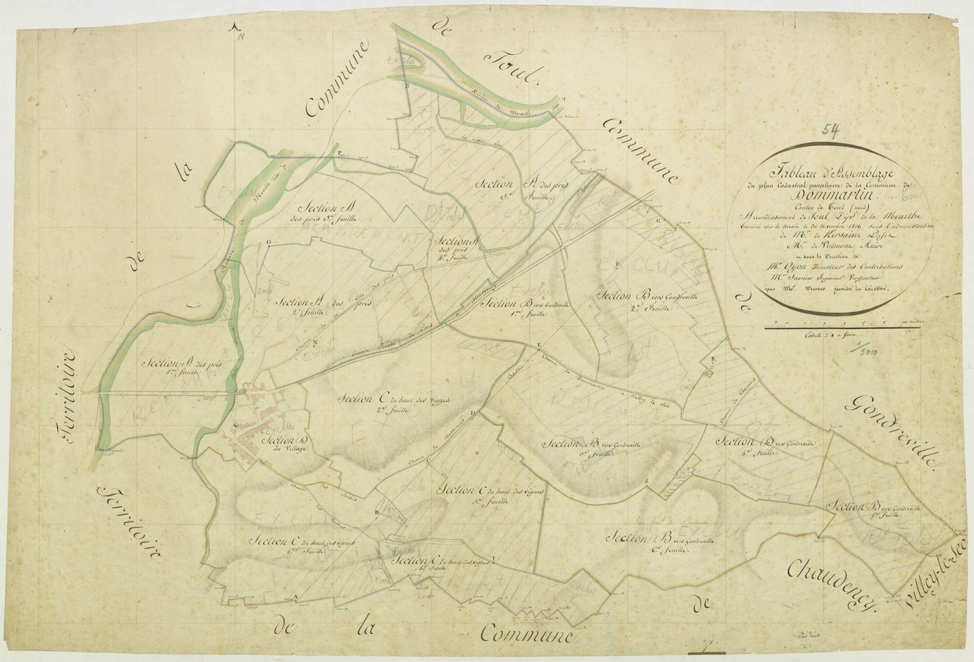 Dommartin-lès-Toul - section TA