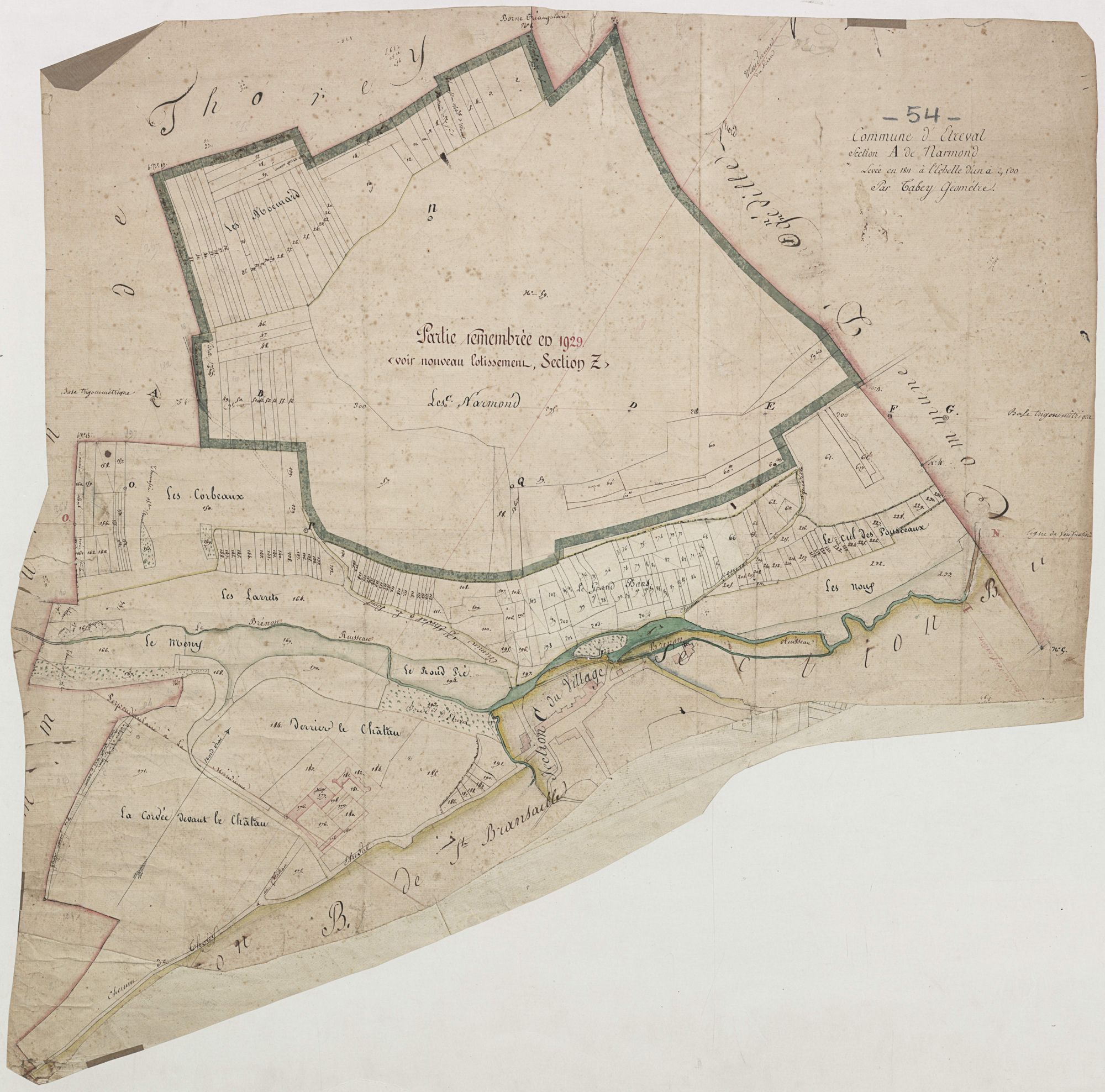 Étreval - section A