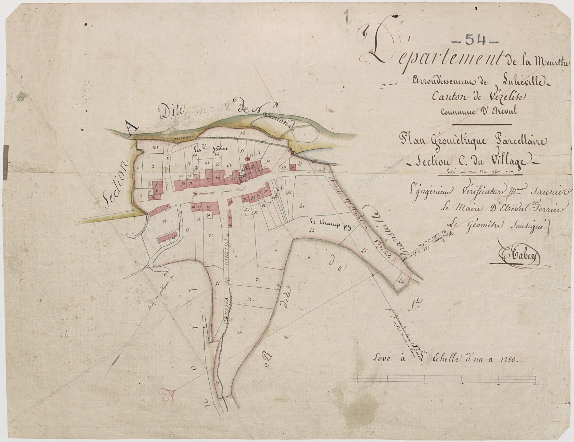 Étreval - section C