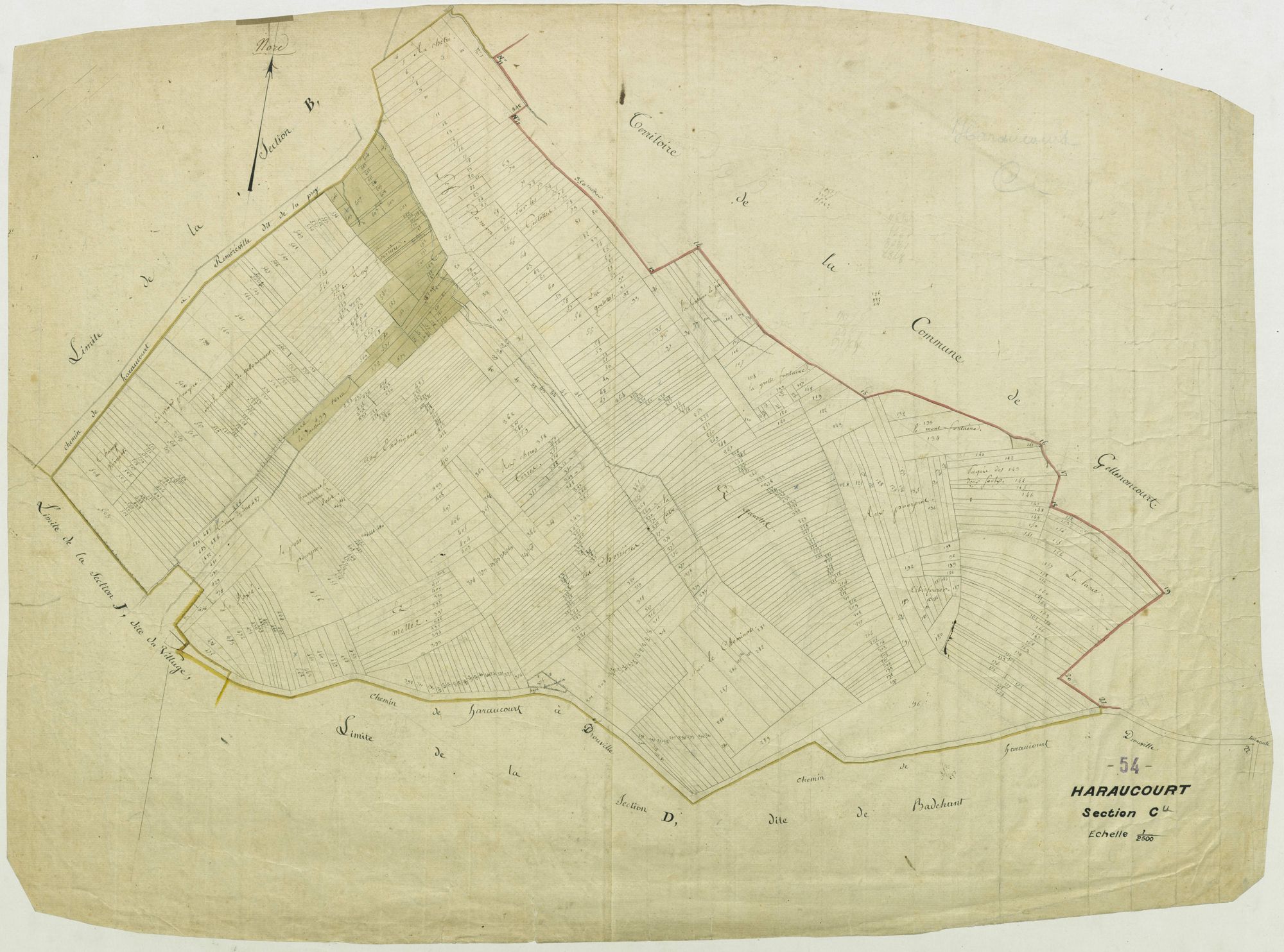 Haraucourt - section C