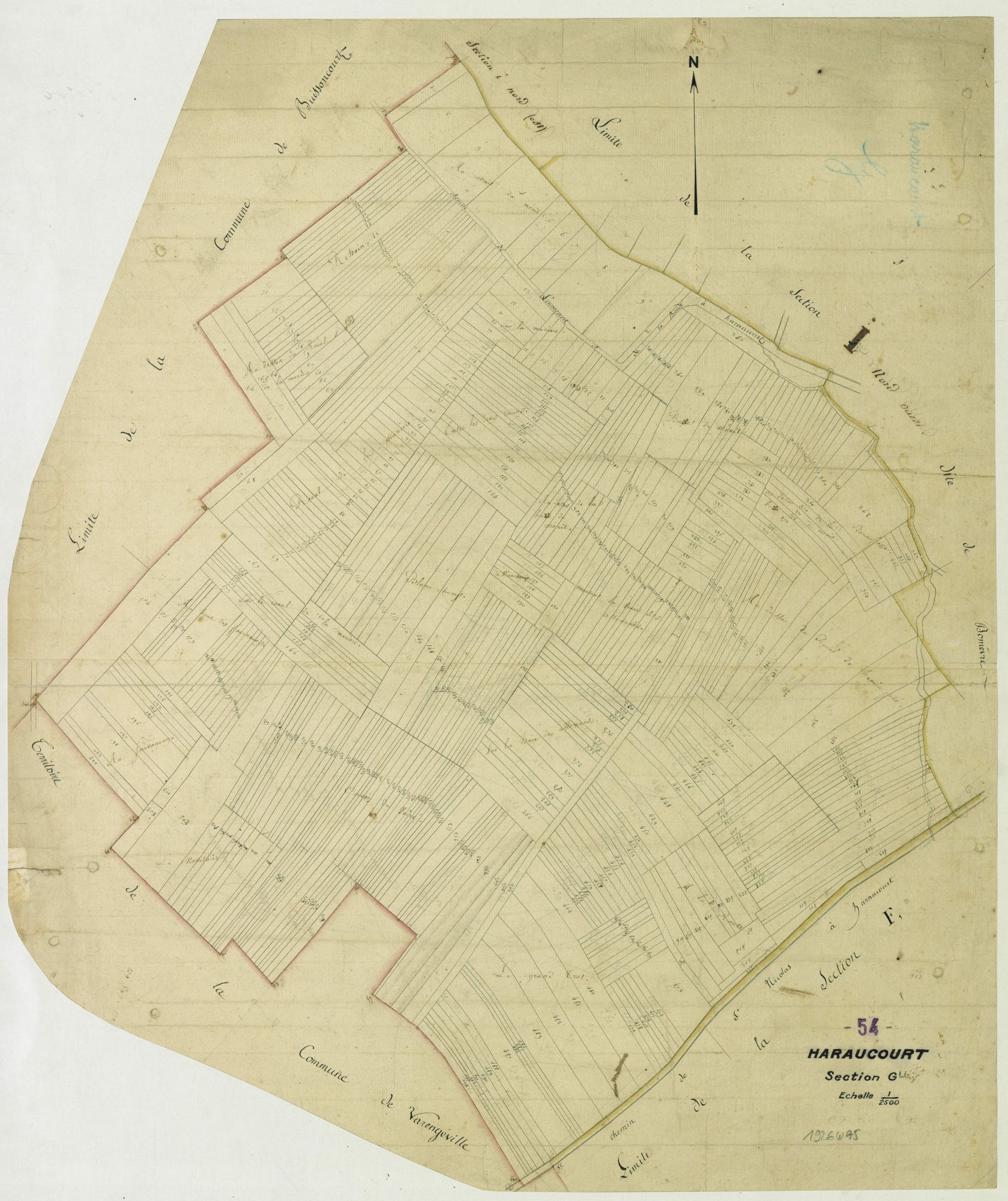 Haraucourt - section G