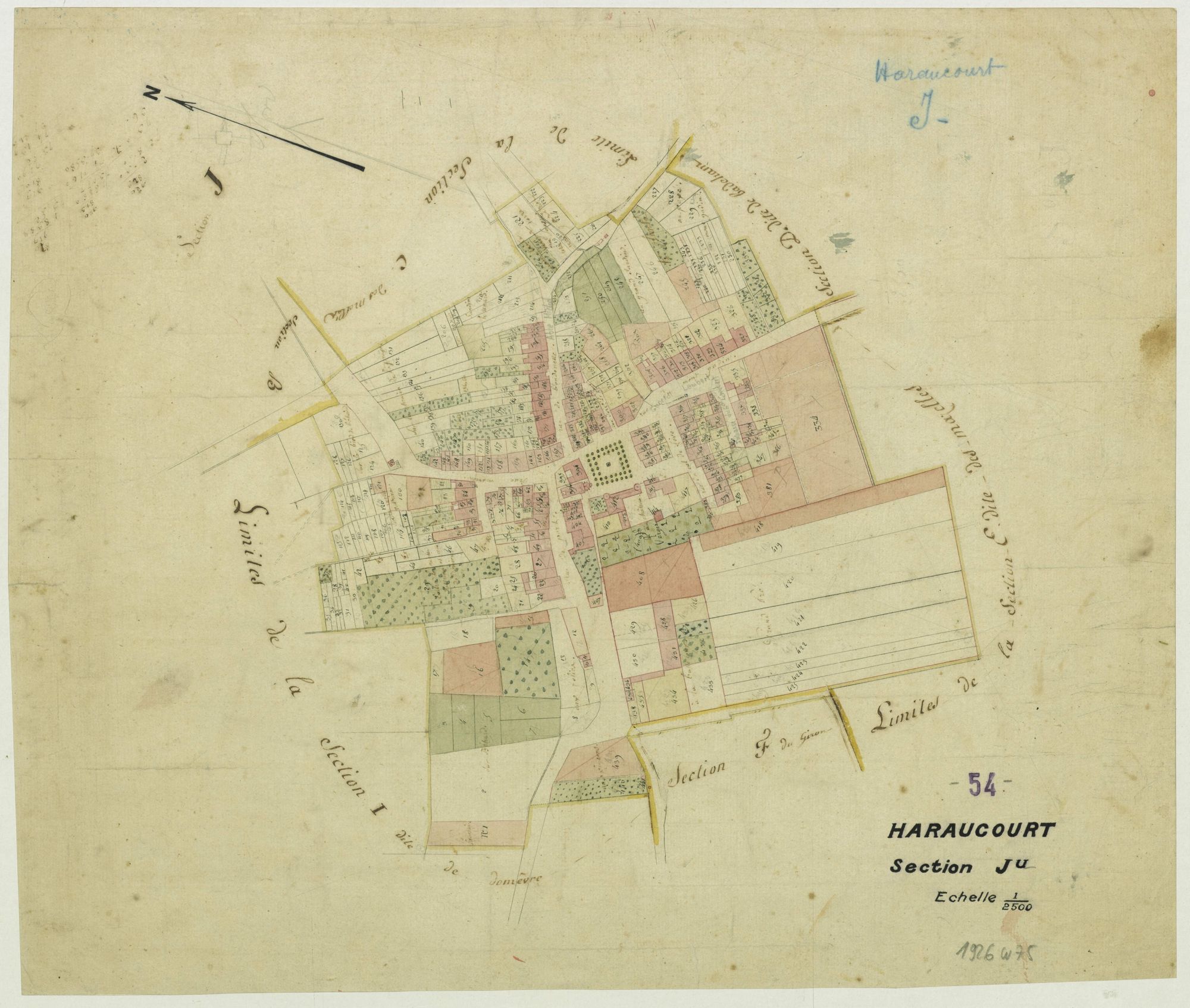 Haraucourt - section J