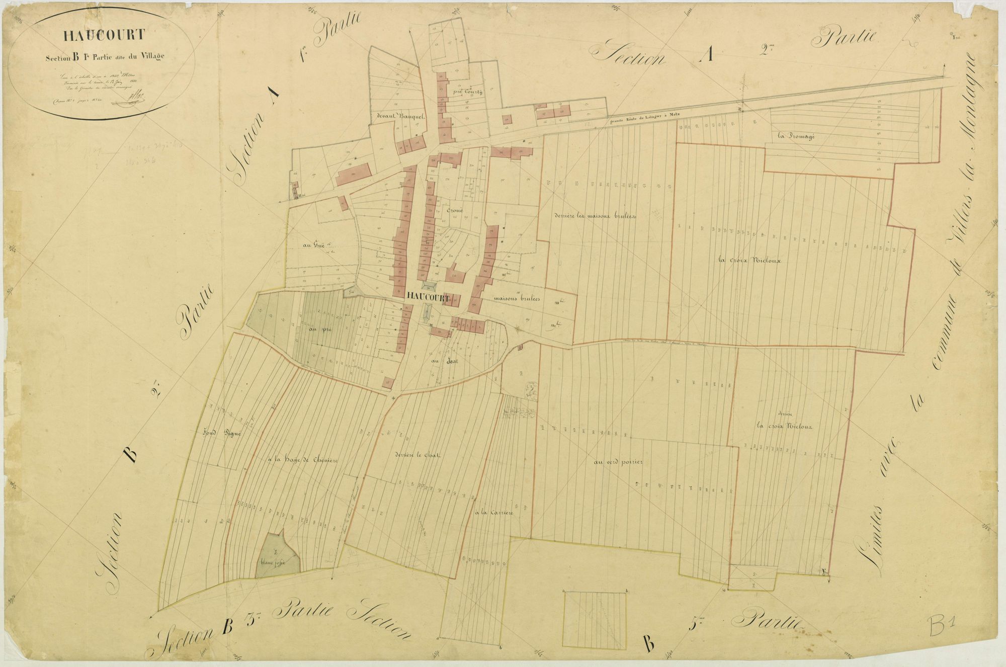 Haucourt-Moulaine - section B