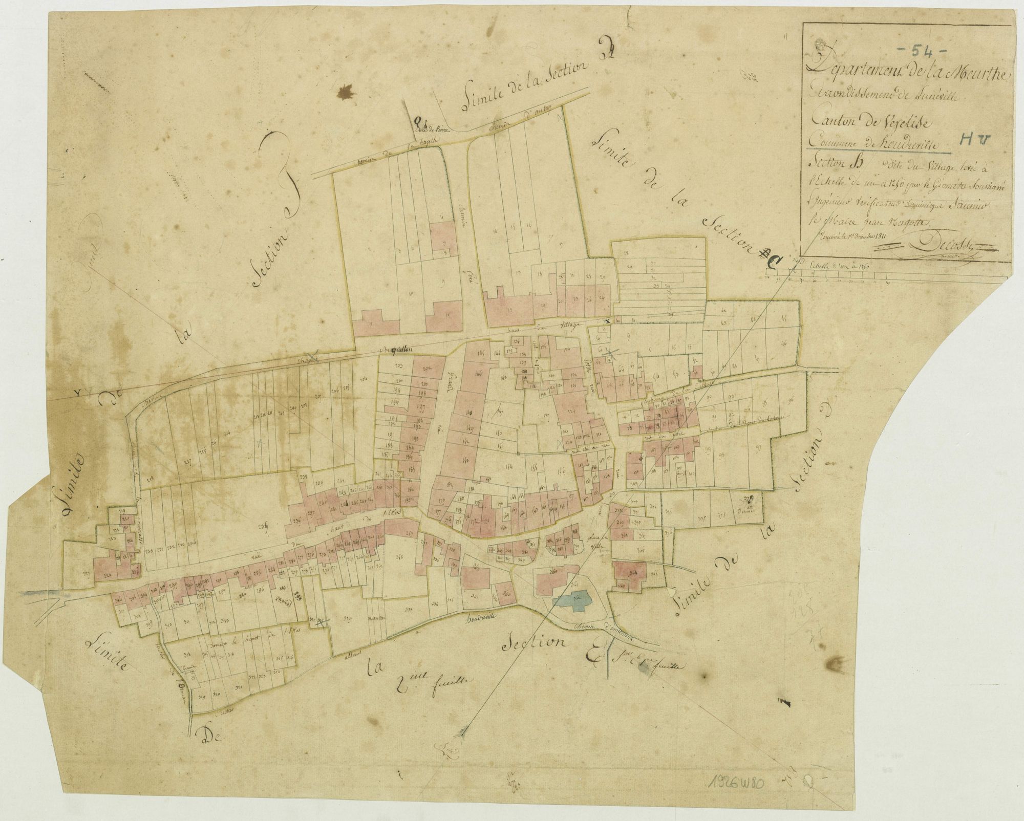 Houdreville - section H