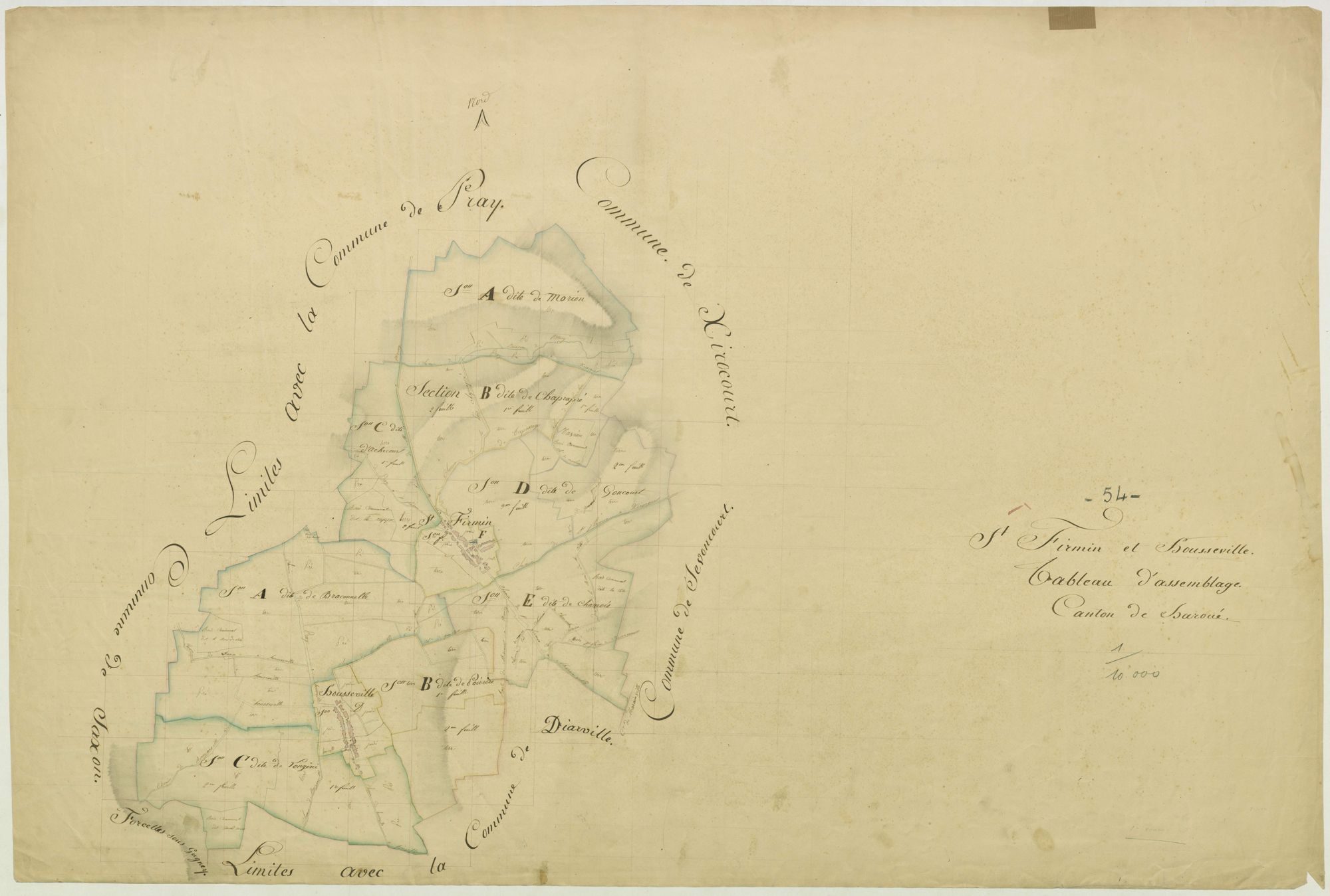Housséville - section TA