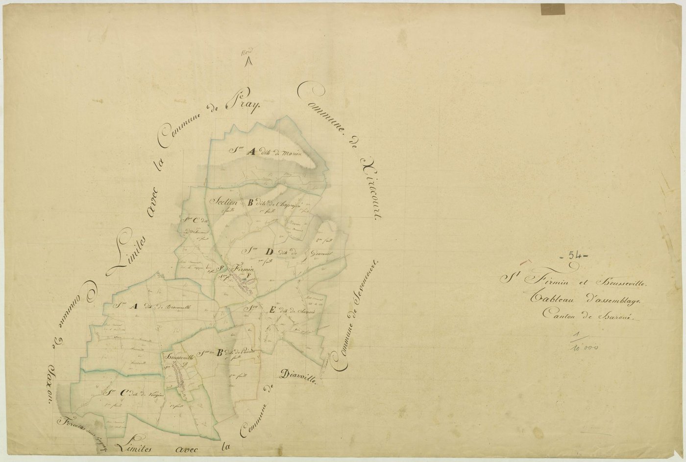 Housséville - section TA