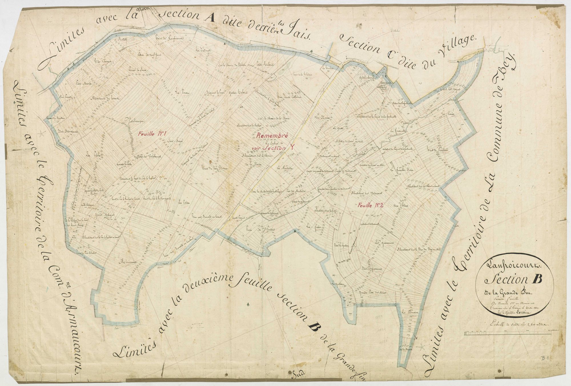 Lanfroicourt - section B