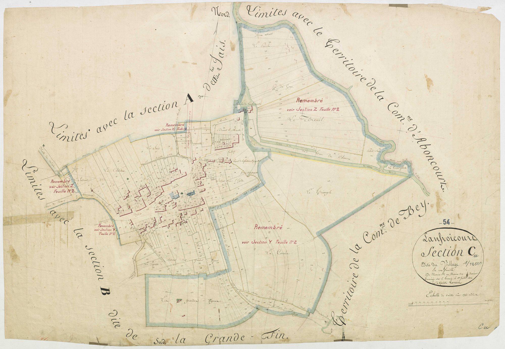 Lanfroicourt - section C