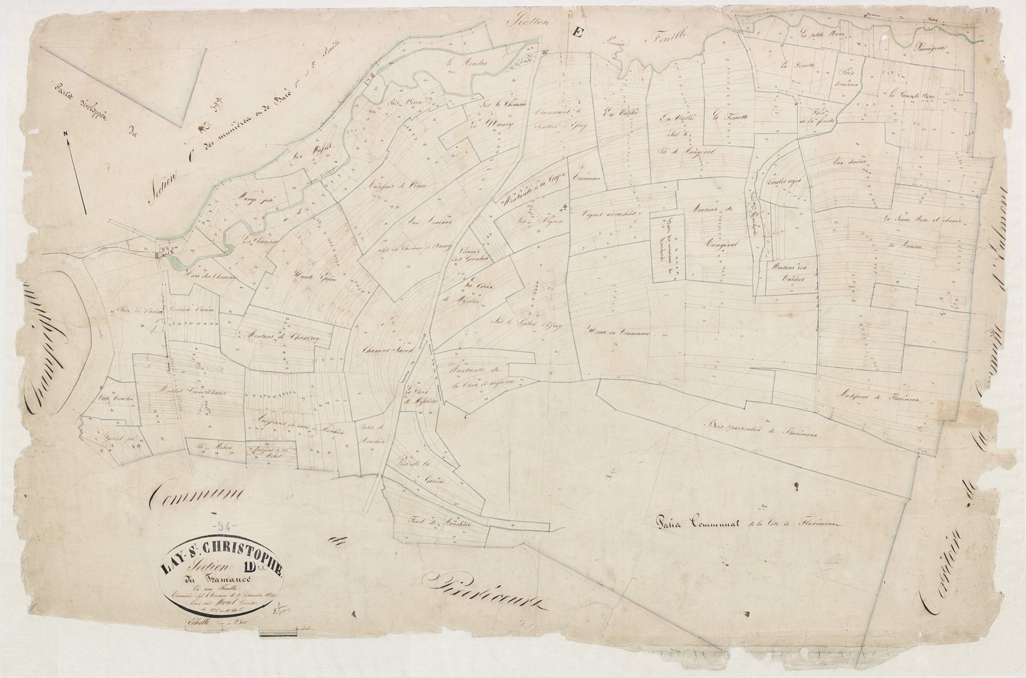 Lay-Saint-Christophe - section D