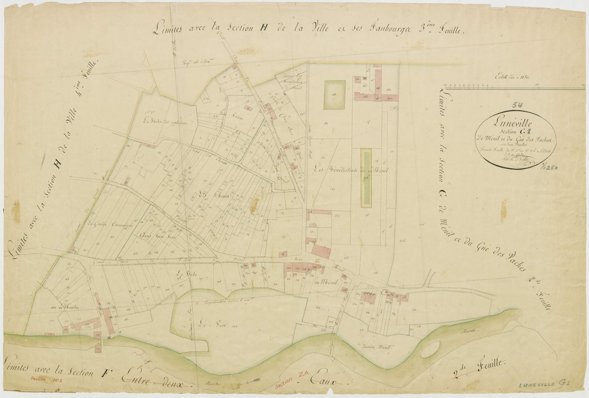 Lunéville - section G