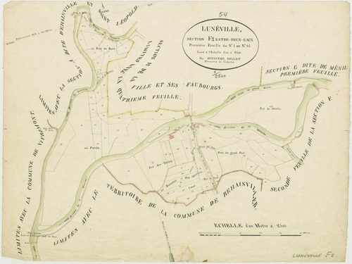 Lunéville - section F