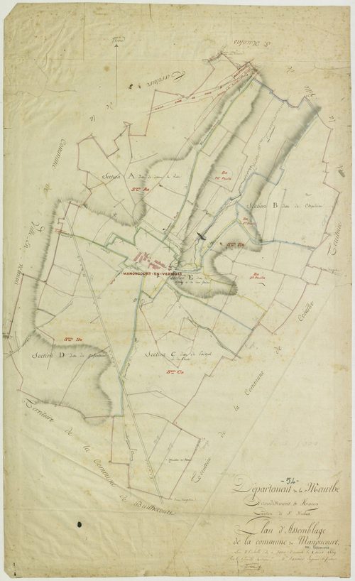 Manoncourt-en-Vermois - section TA