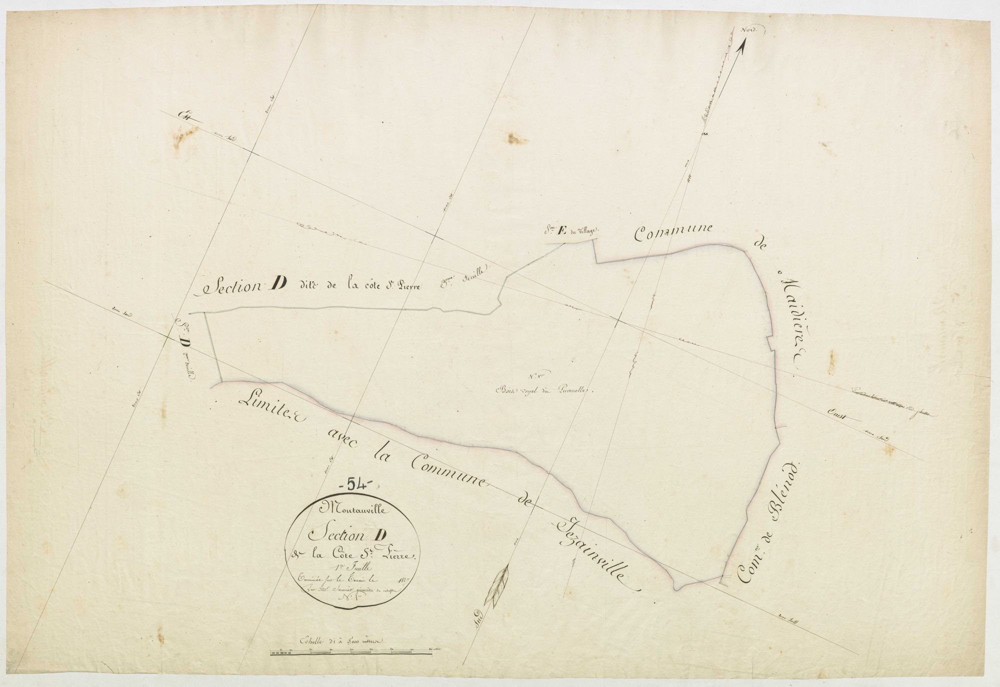 Montauville - section D