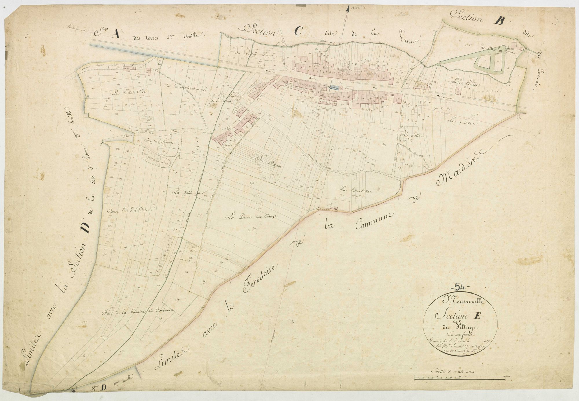 Montauville - section E