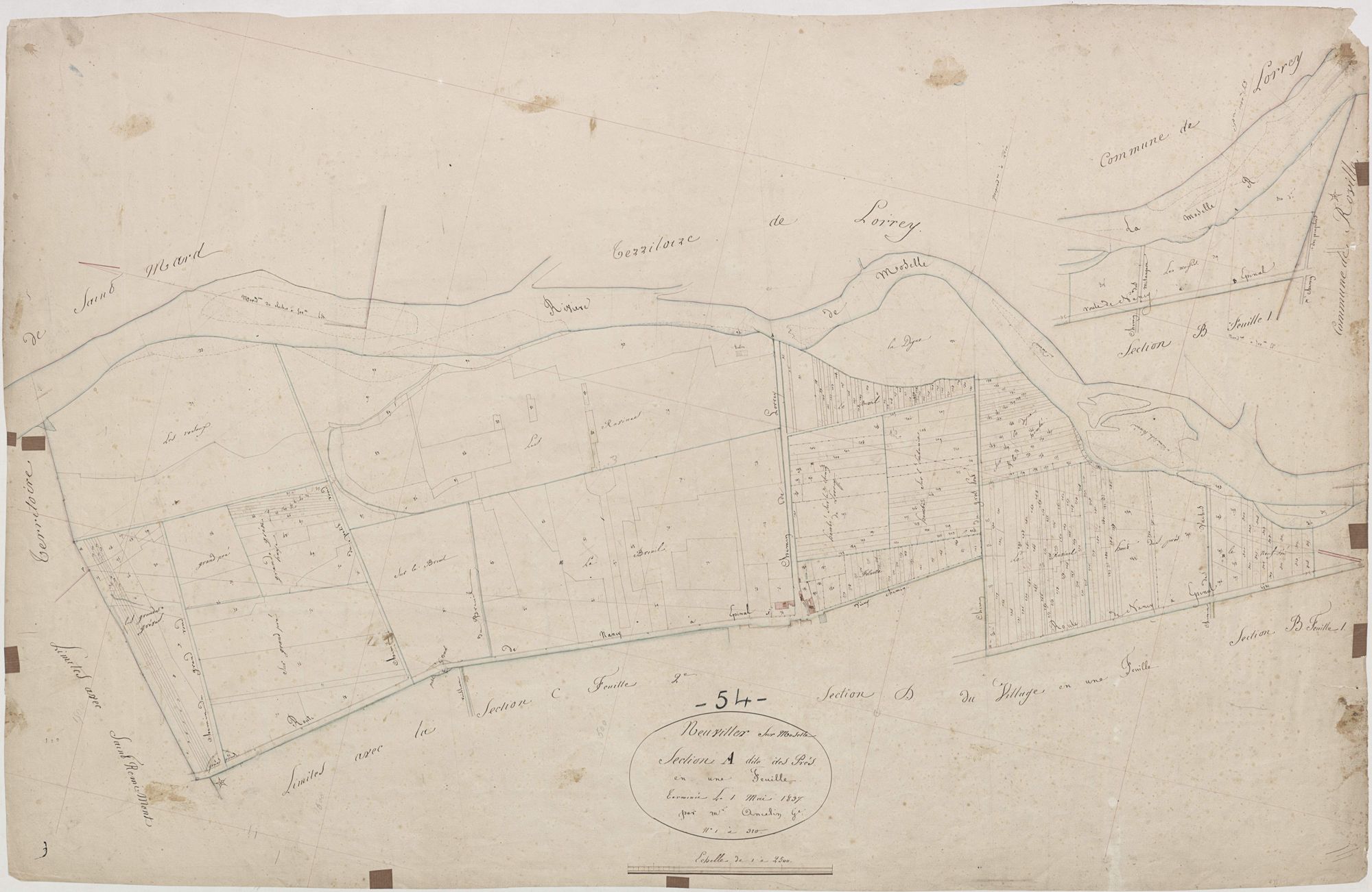 Neuviller-sur-Moselle - section A