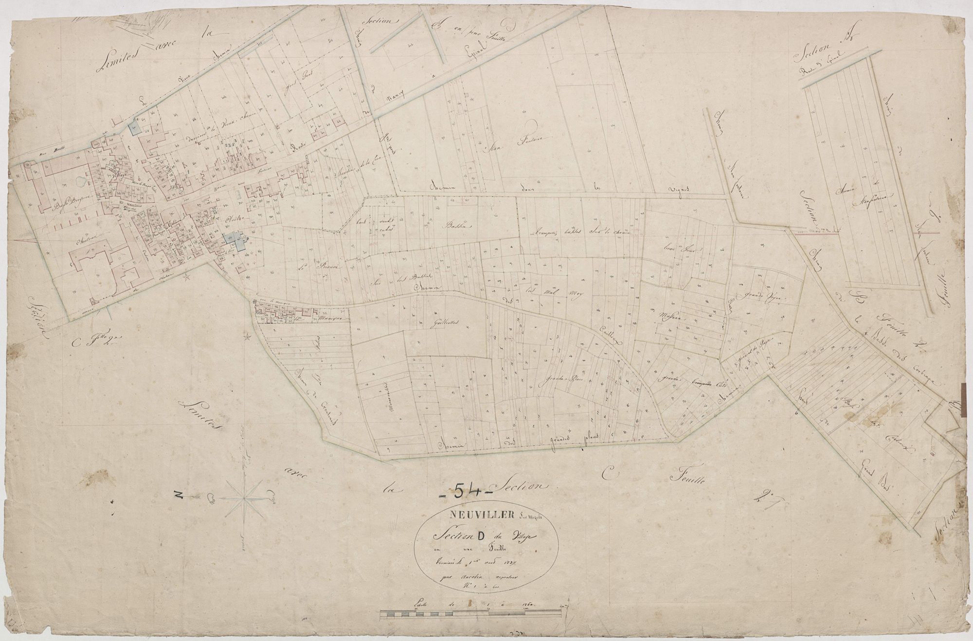 Neuviller-sur-Moselle - section D