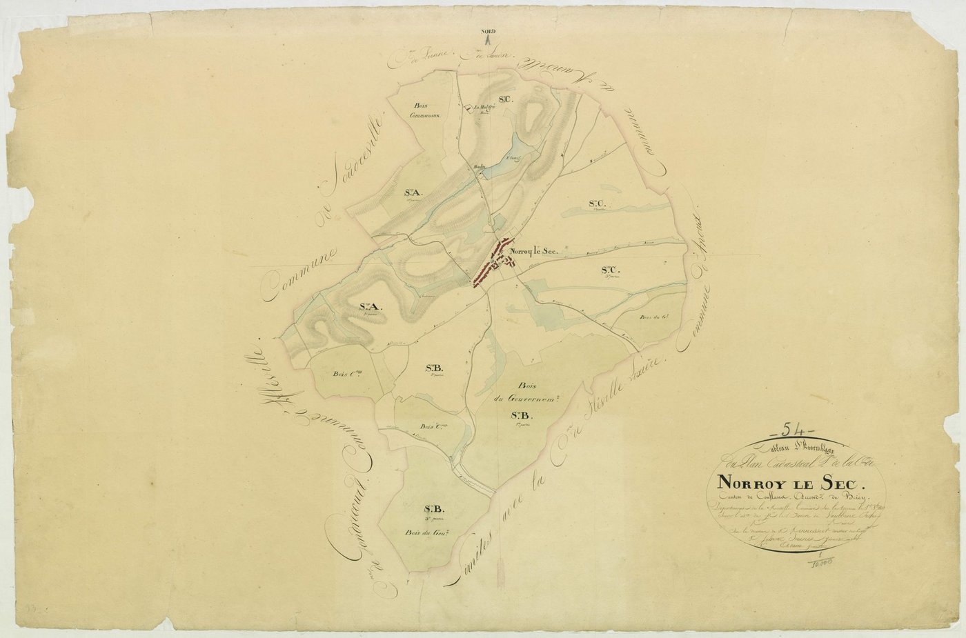 Norroy-le-Sec - section TA