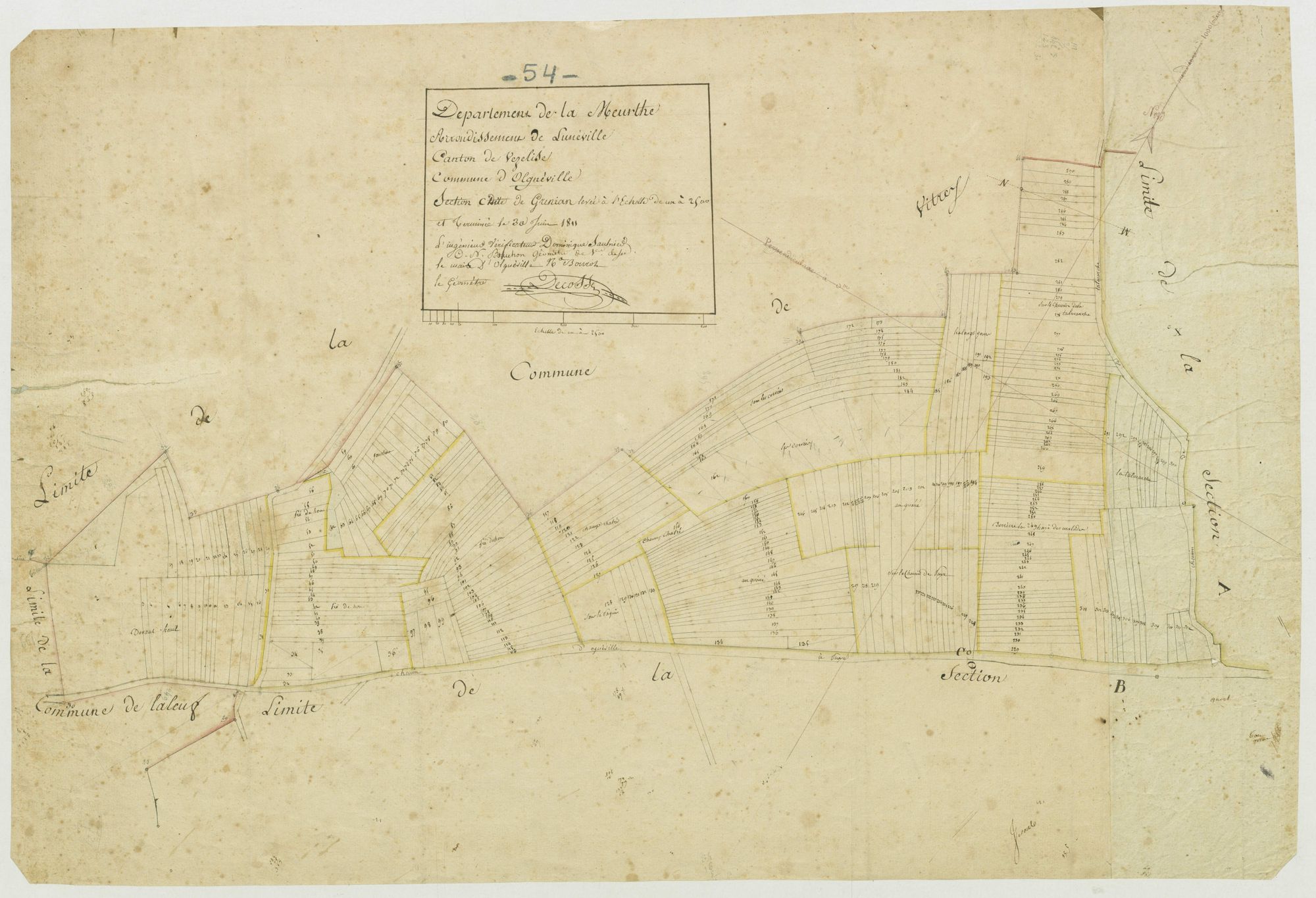 Ognéville - section C