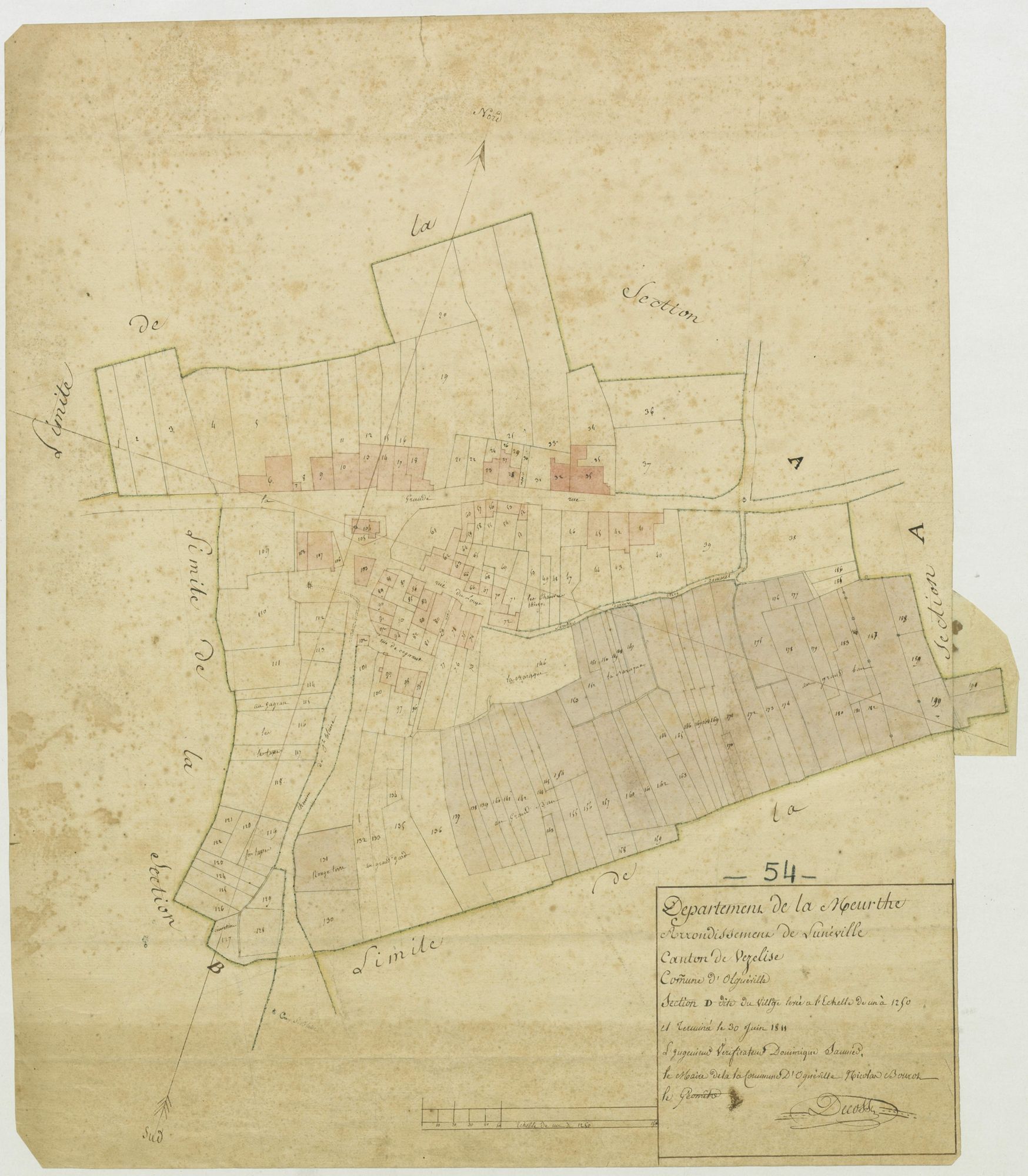 Ognéville - section D