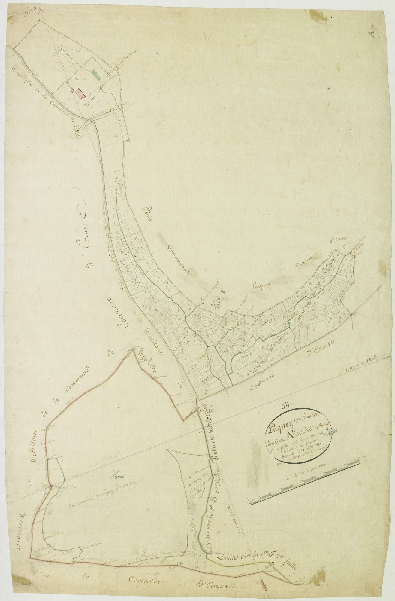 Pagney-derrière-Barine - section A