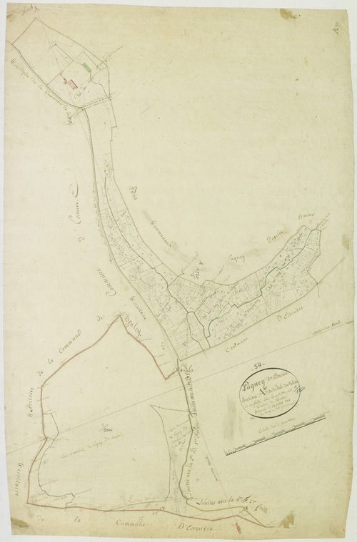 Pagney-derrière-Barine - section A