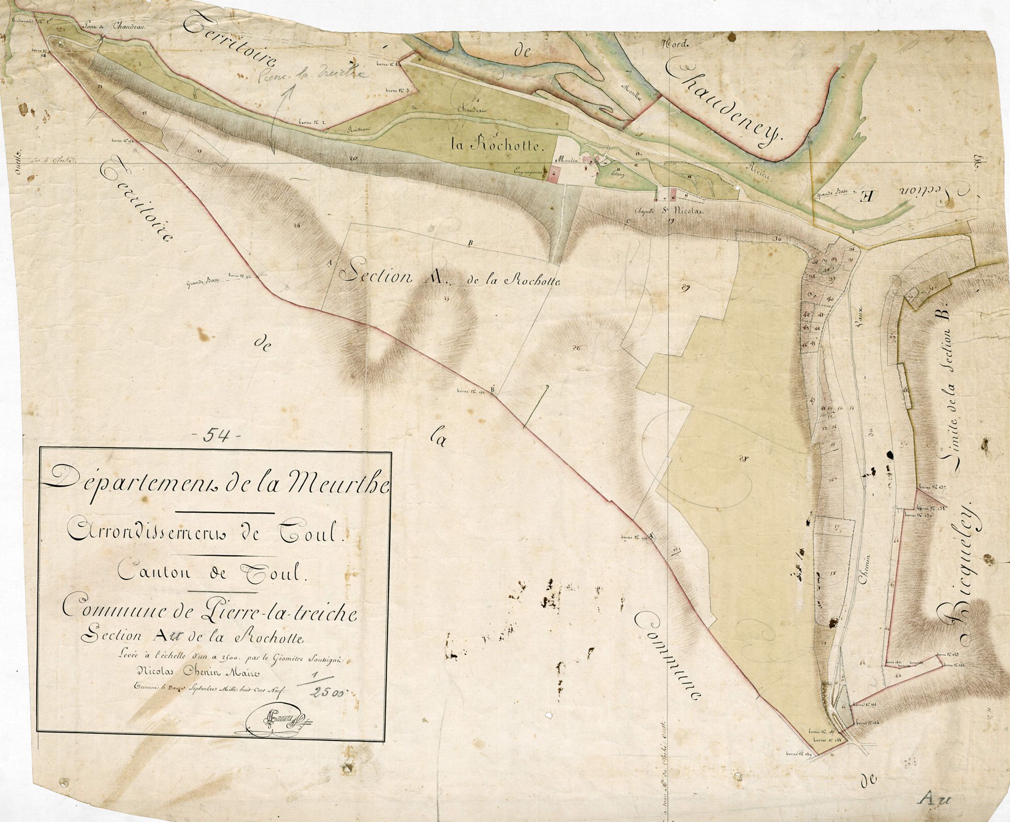Pierre-la-Treiche - section A