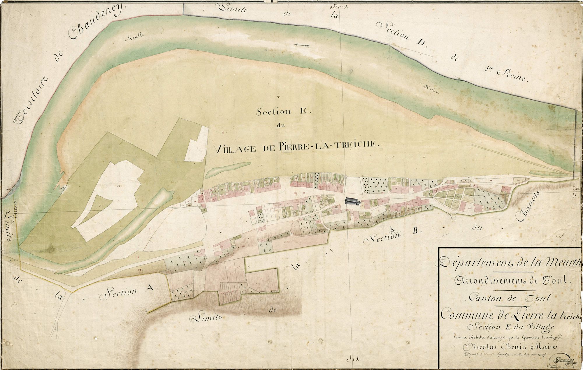 Pierre-la-Treiche - section E