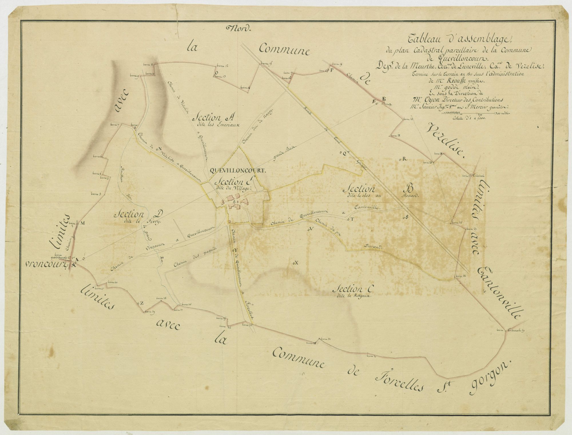 Quevilloncourt - section TA