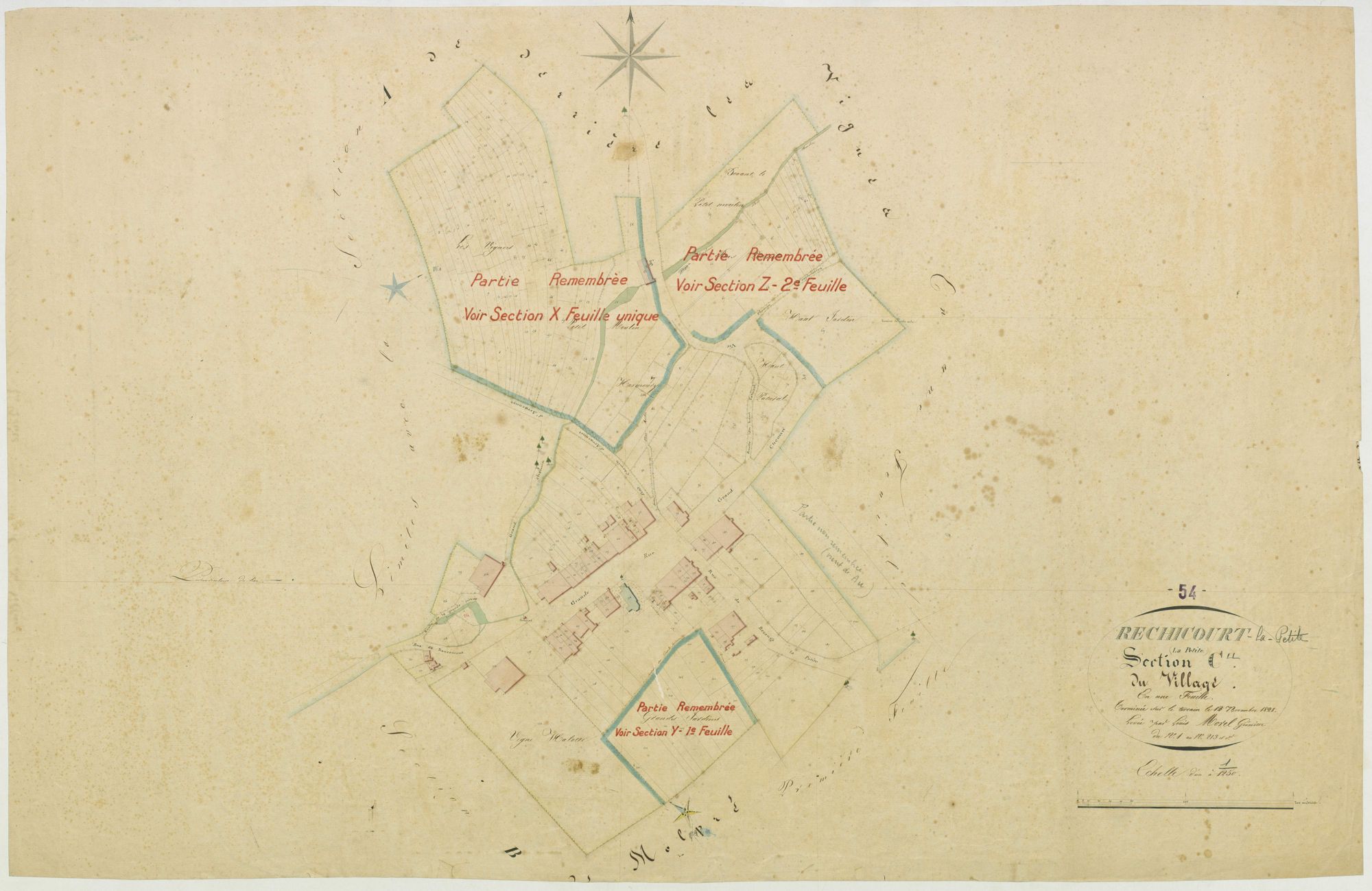 Réchicourt-la-Petite - section C
