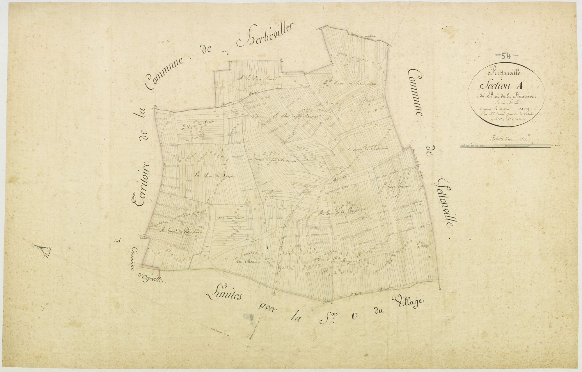 Réclonville - section A