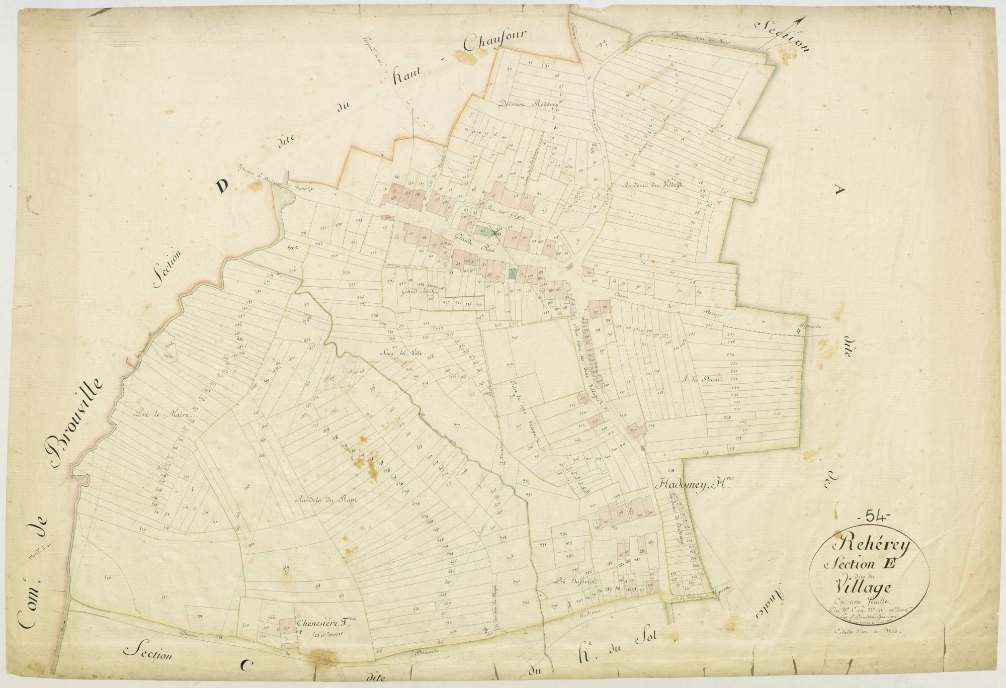 Reherrey - section E
