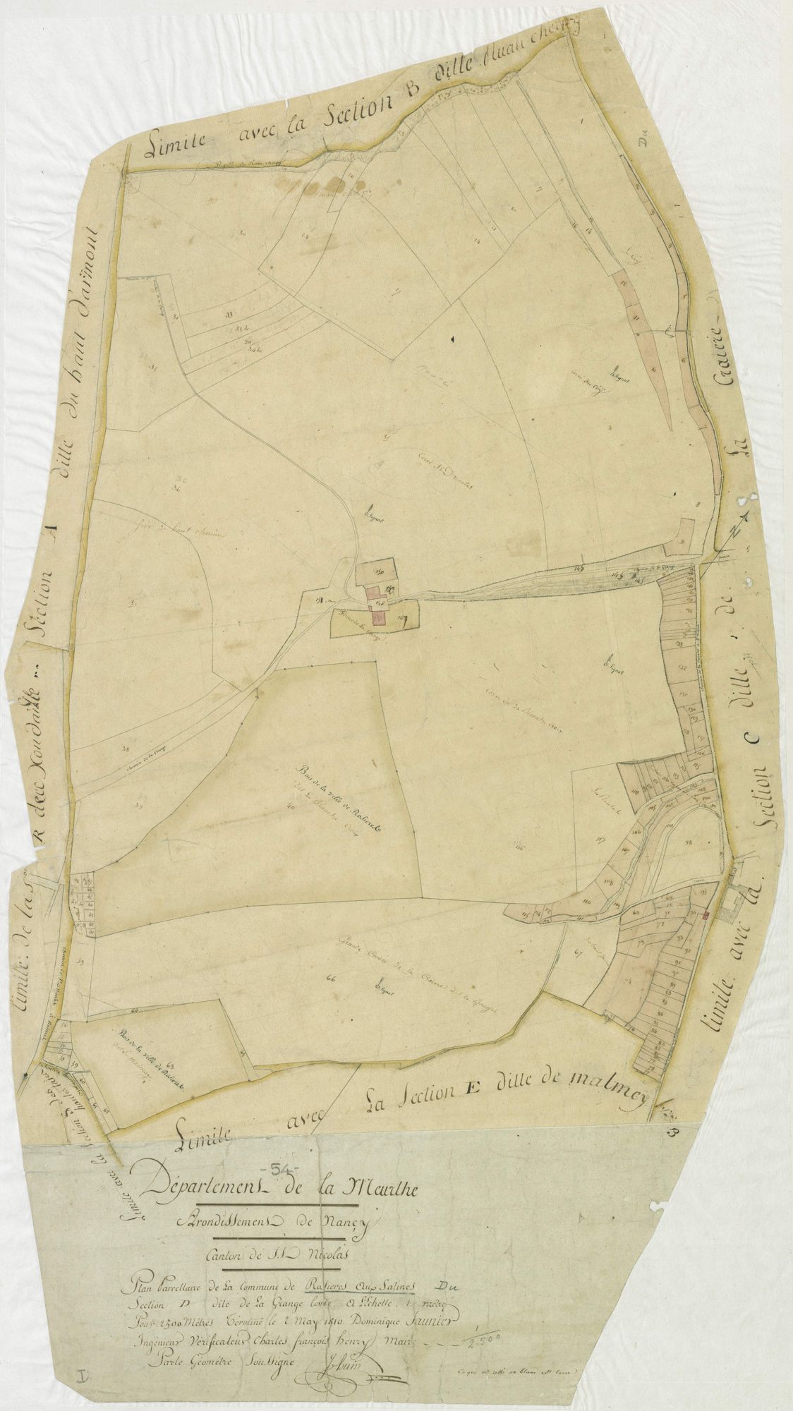 Rosières-aux-Salines - section D