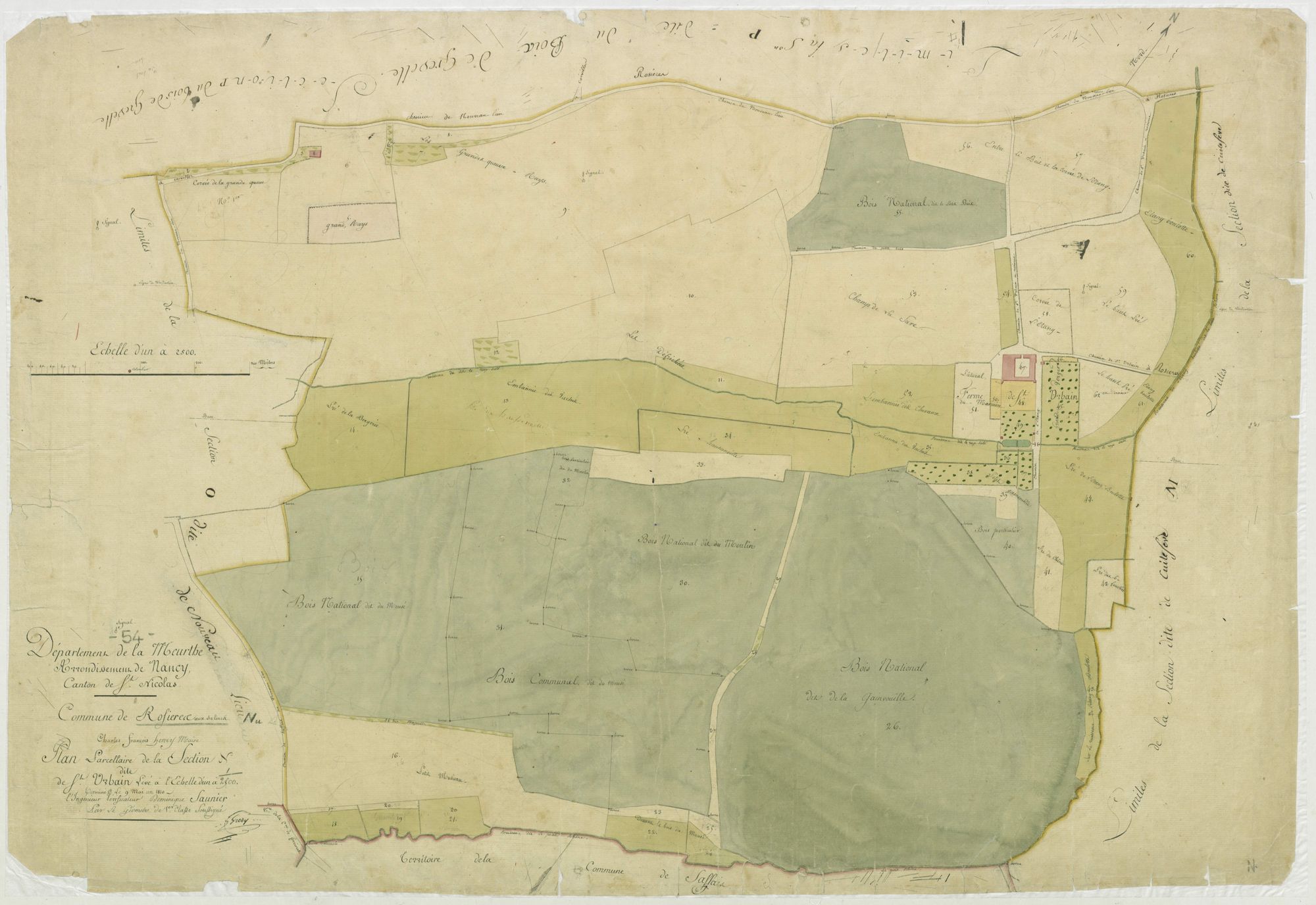 Rosières-aux-Salines - section N