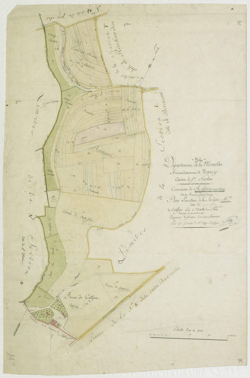 Rosières-aux-Salines - section M