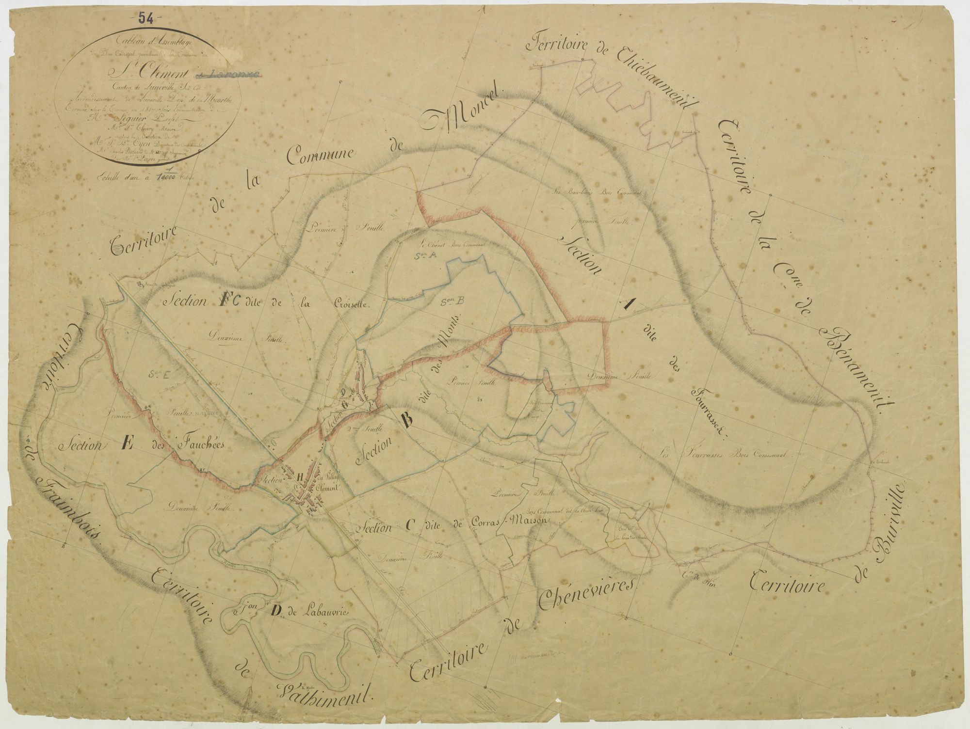 Saint-Clément - section TA