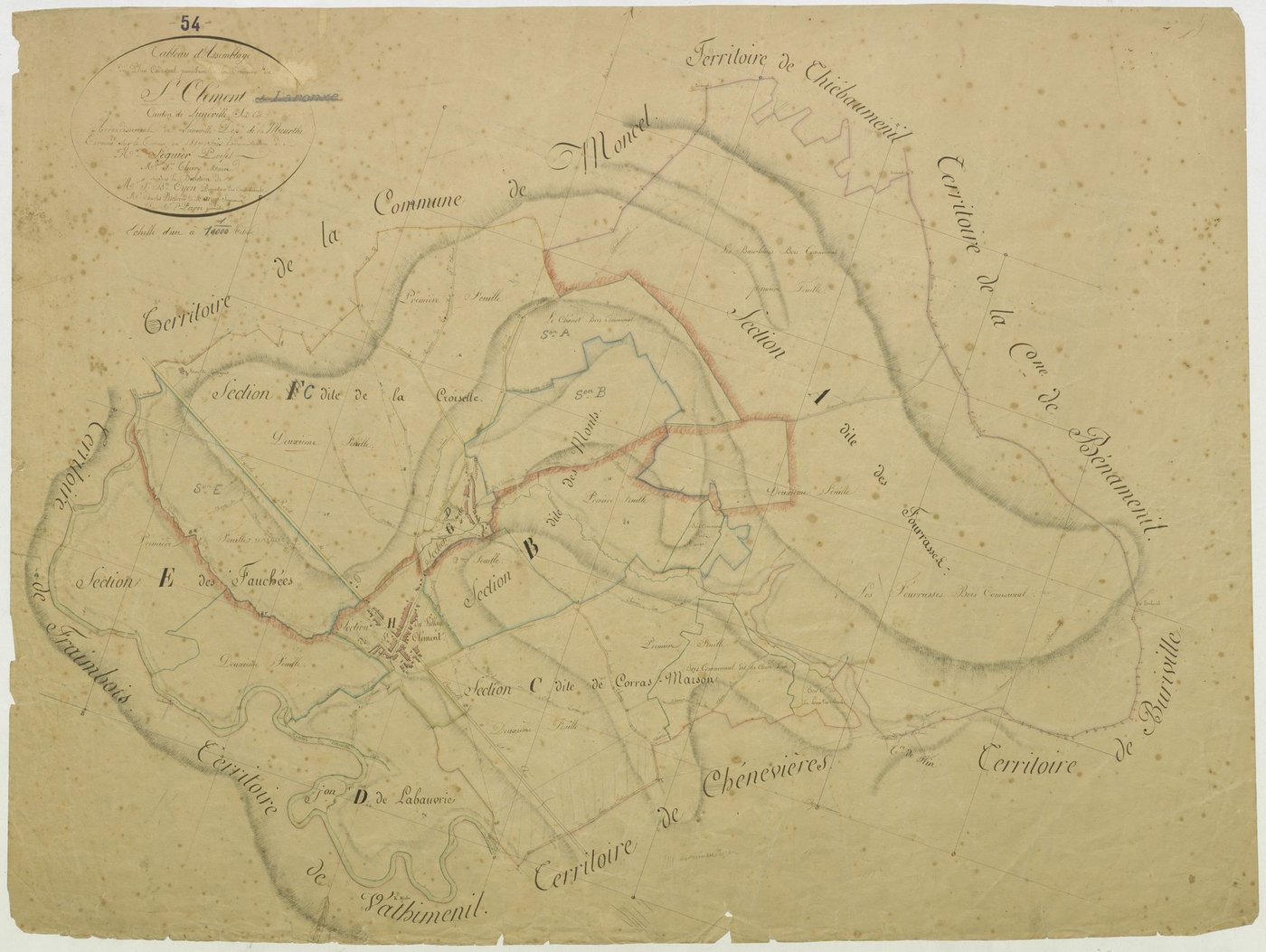 Saint-Clément - section TA