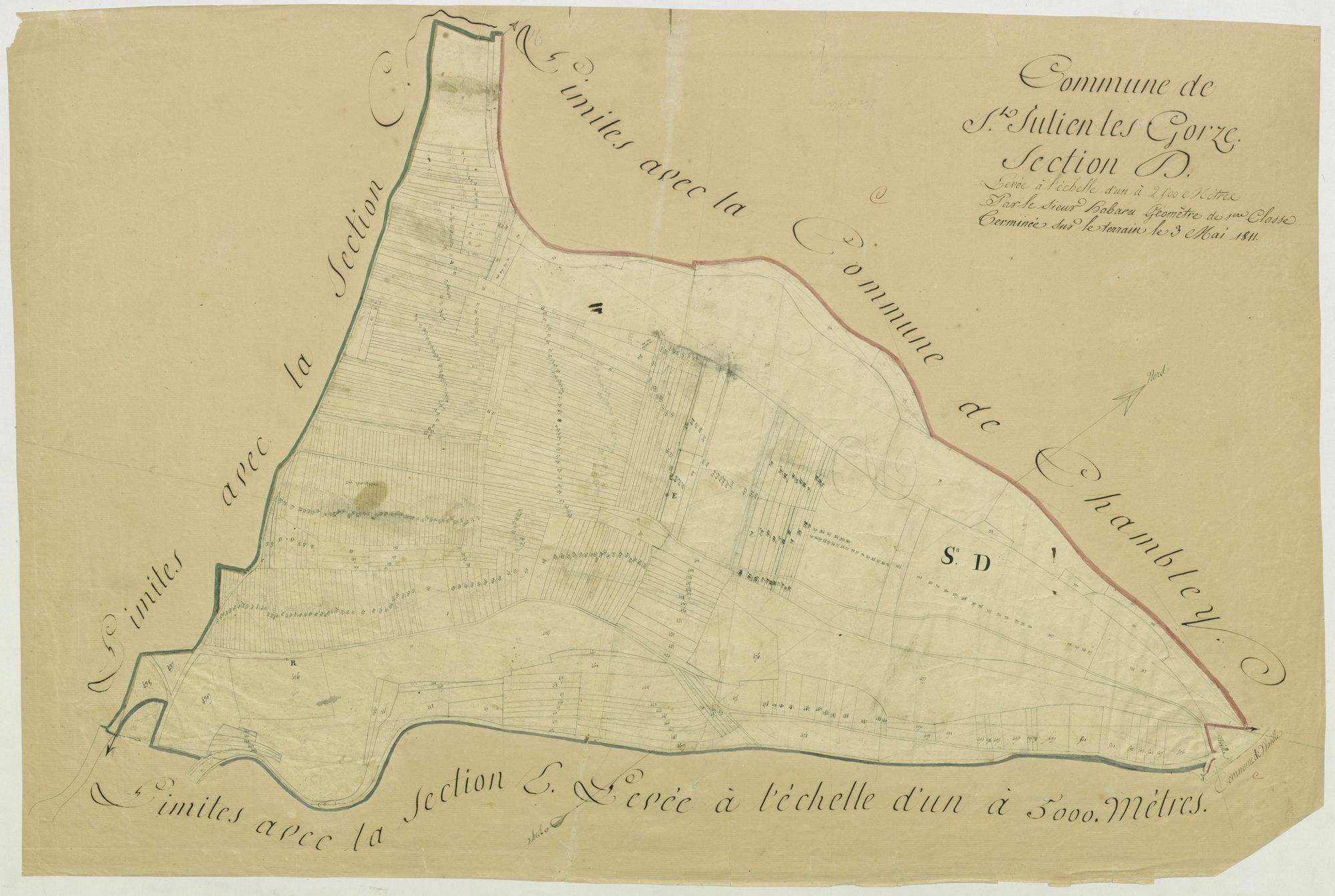 Saint-Julien-lès-Gorze - section D