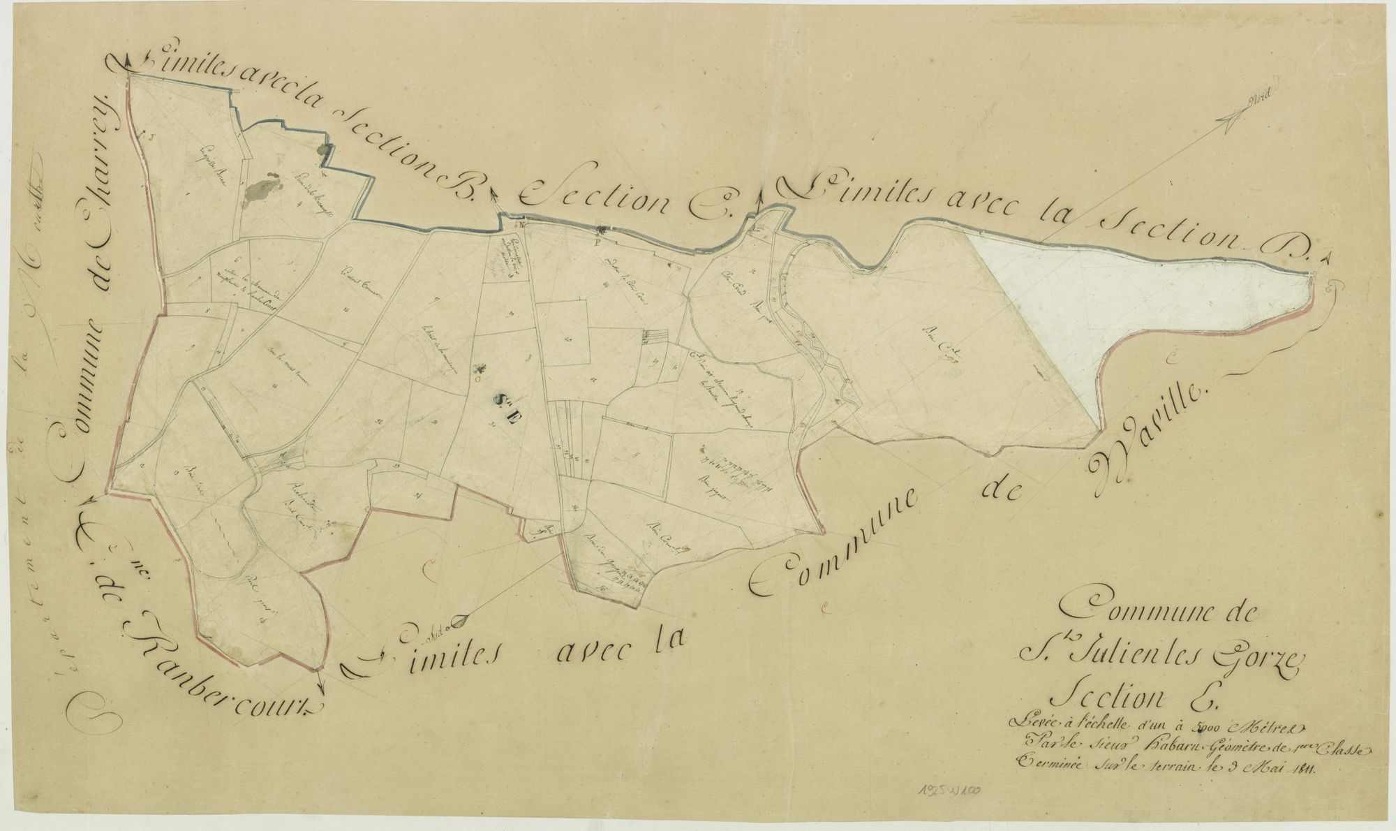 Saint-Julien-lès-Gorze - section E
