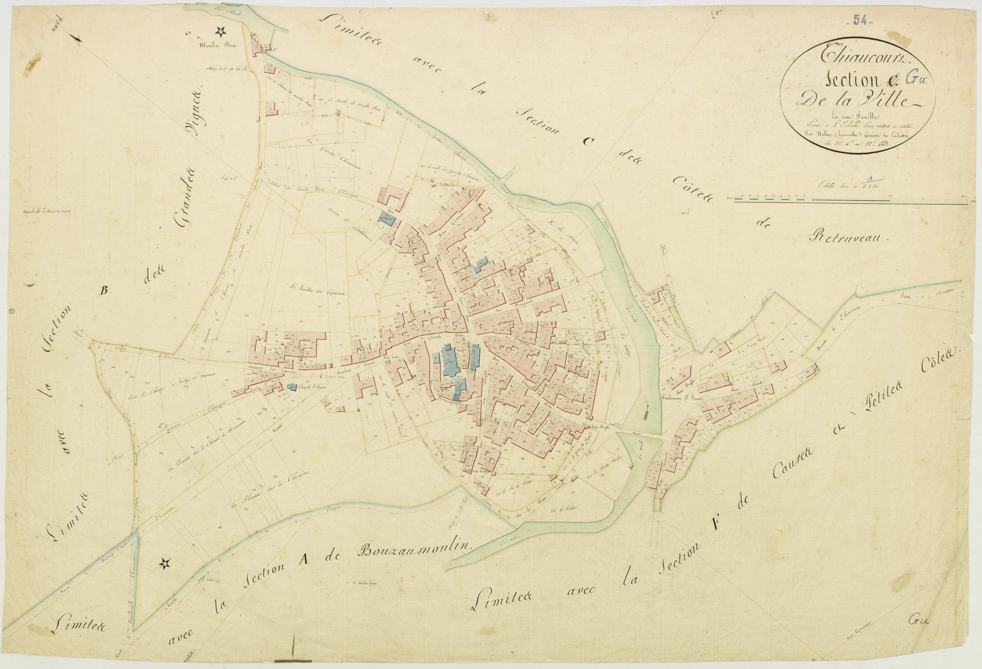 Thiaucourt-Regniéville - section G