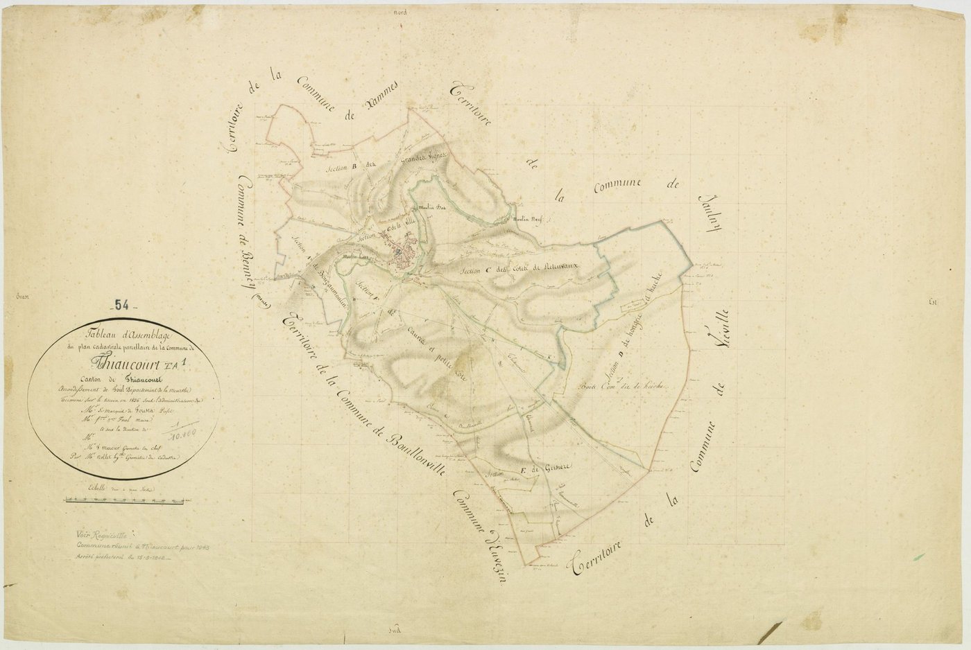 Thiaucourt-Regniéville - section TA