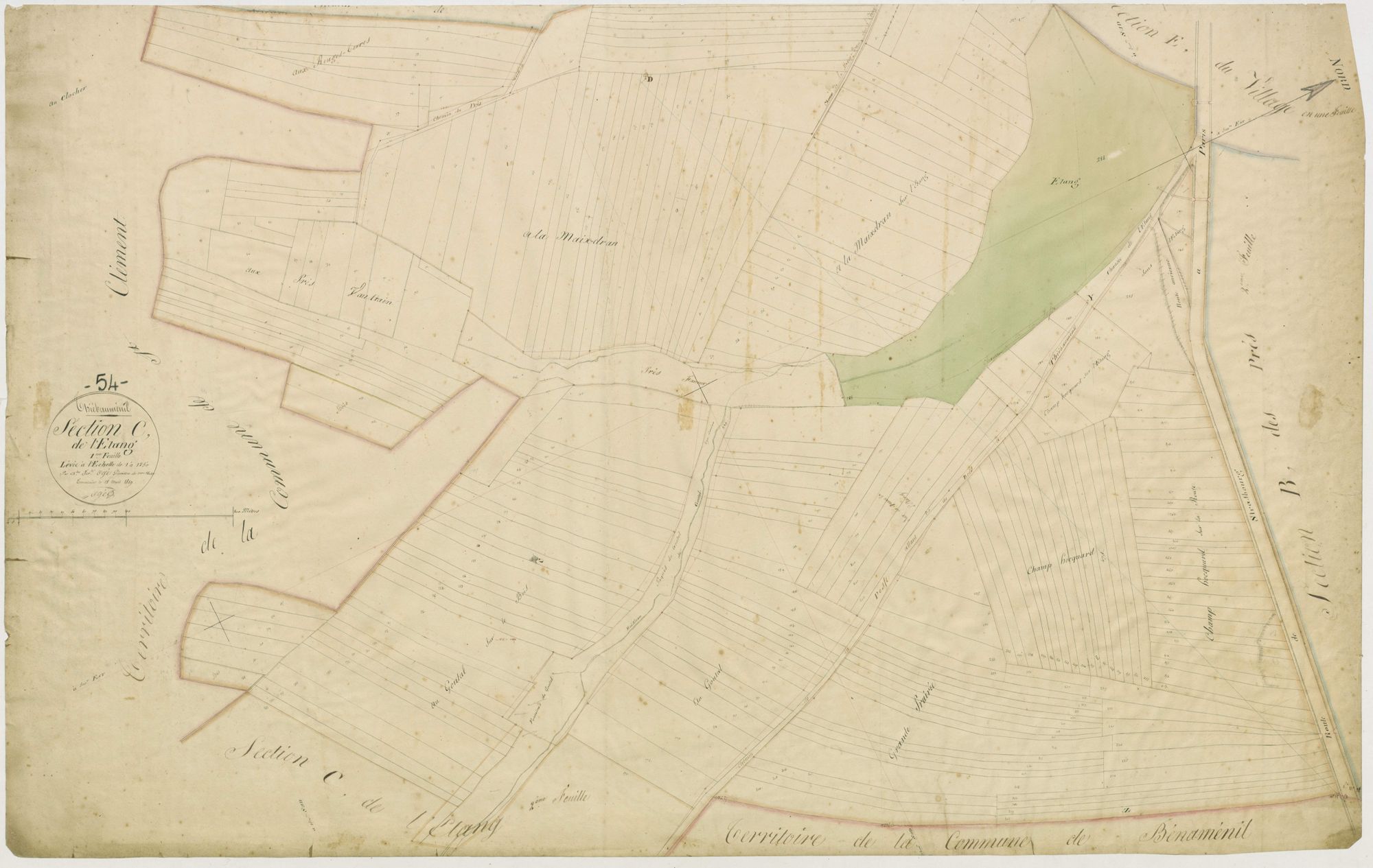 Thiébauménil - section C