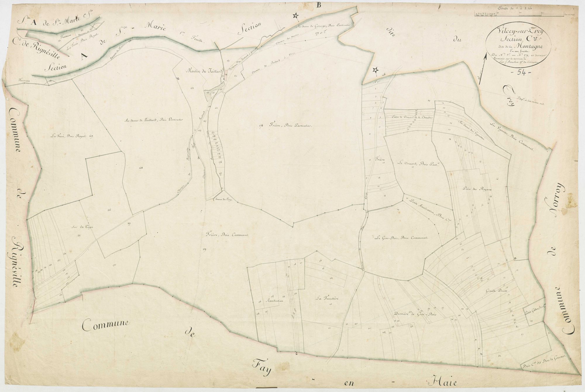 Vilcey-sur-Trey - section C