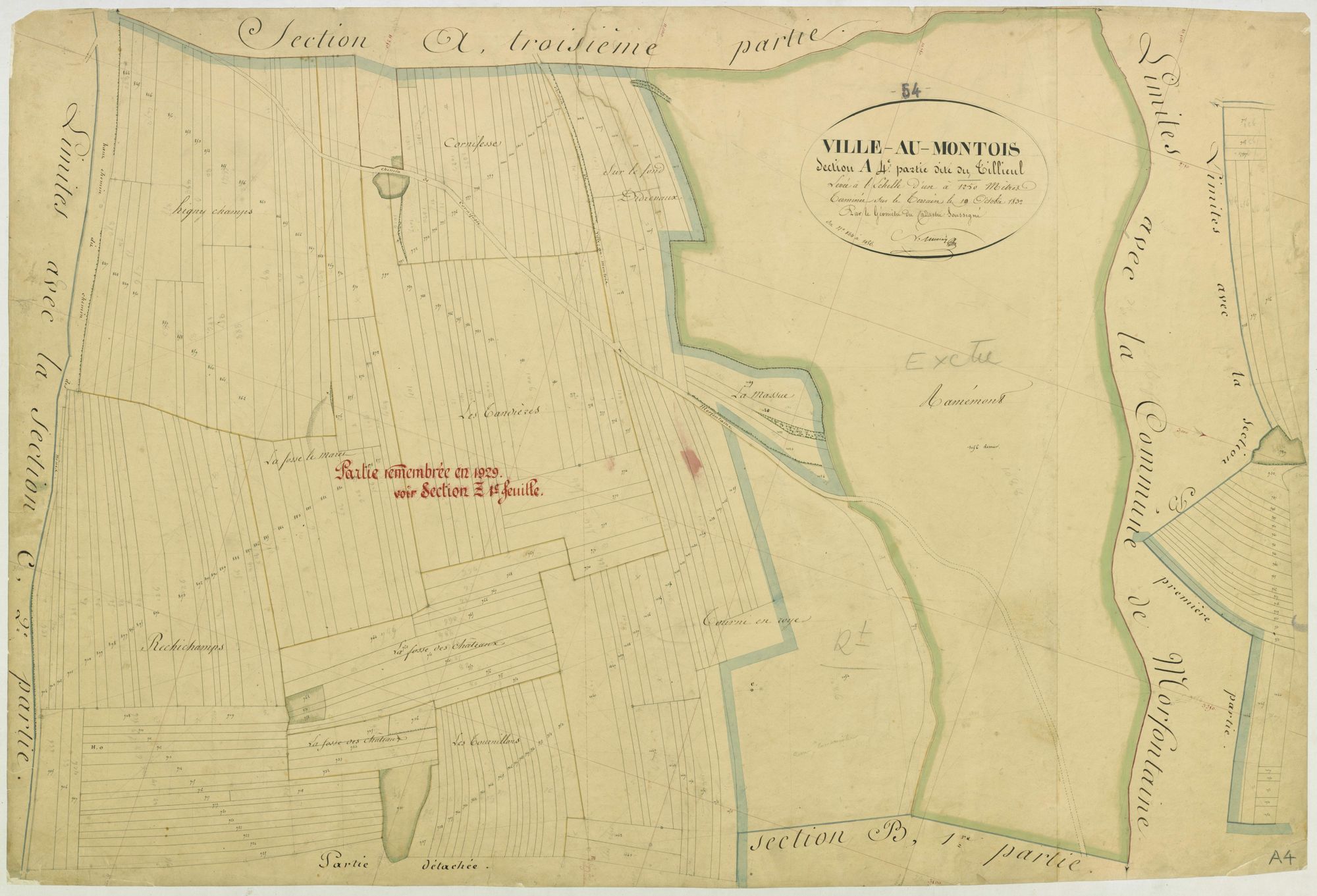 Ville-au-Montois - section B