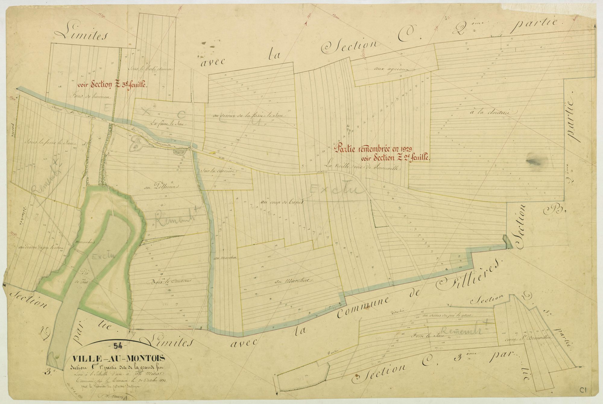 Ville-au-Montois - section C