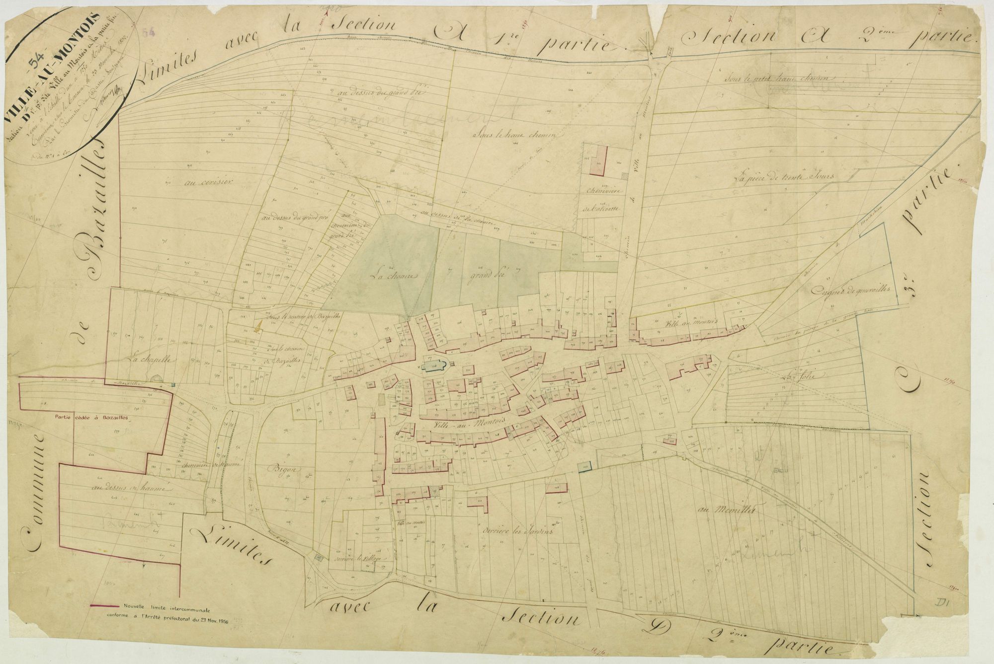 Ville-au-Montois - section D