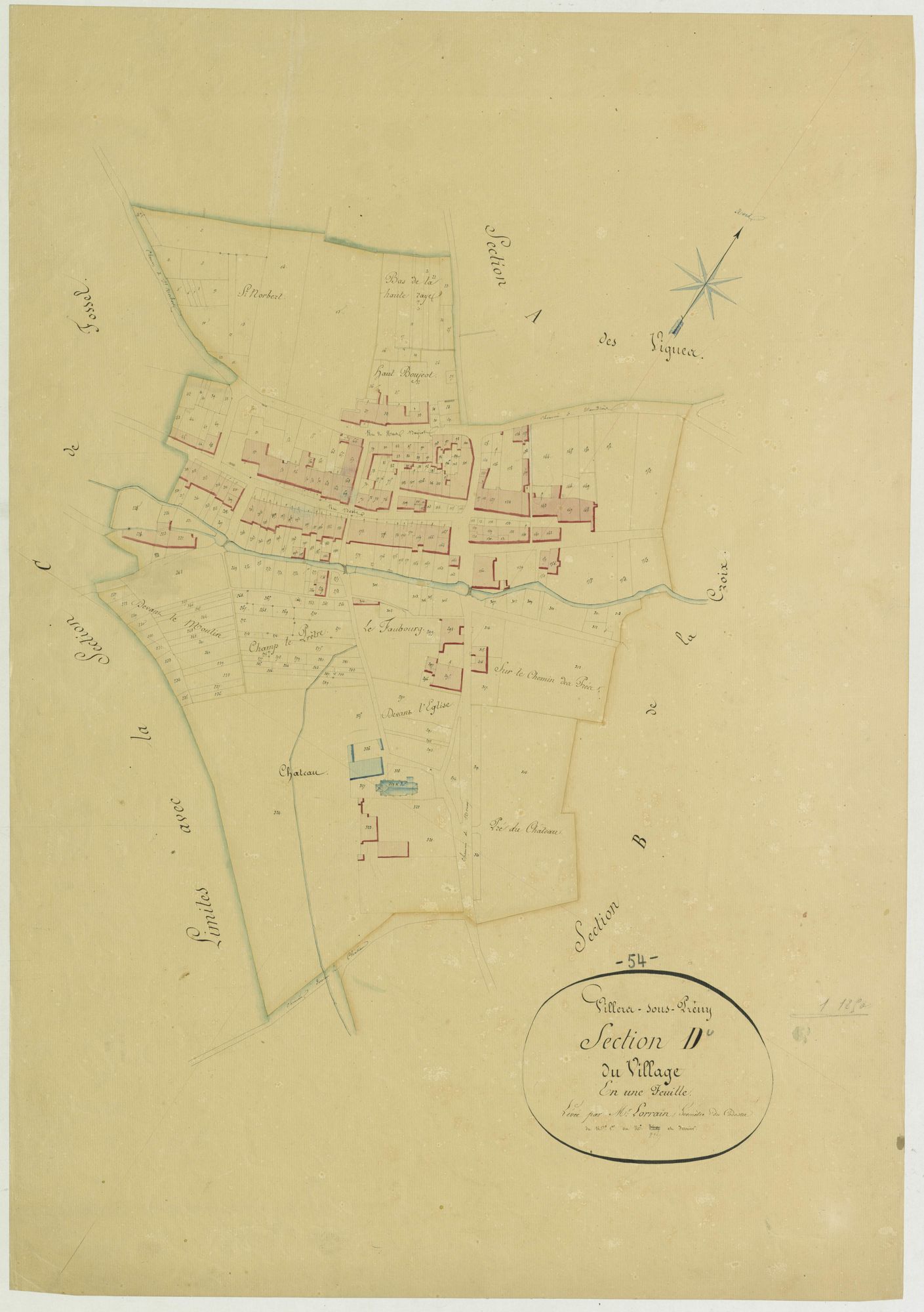 Villers-sous-Prény - section D