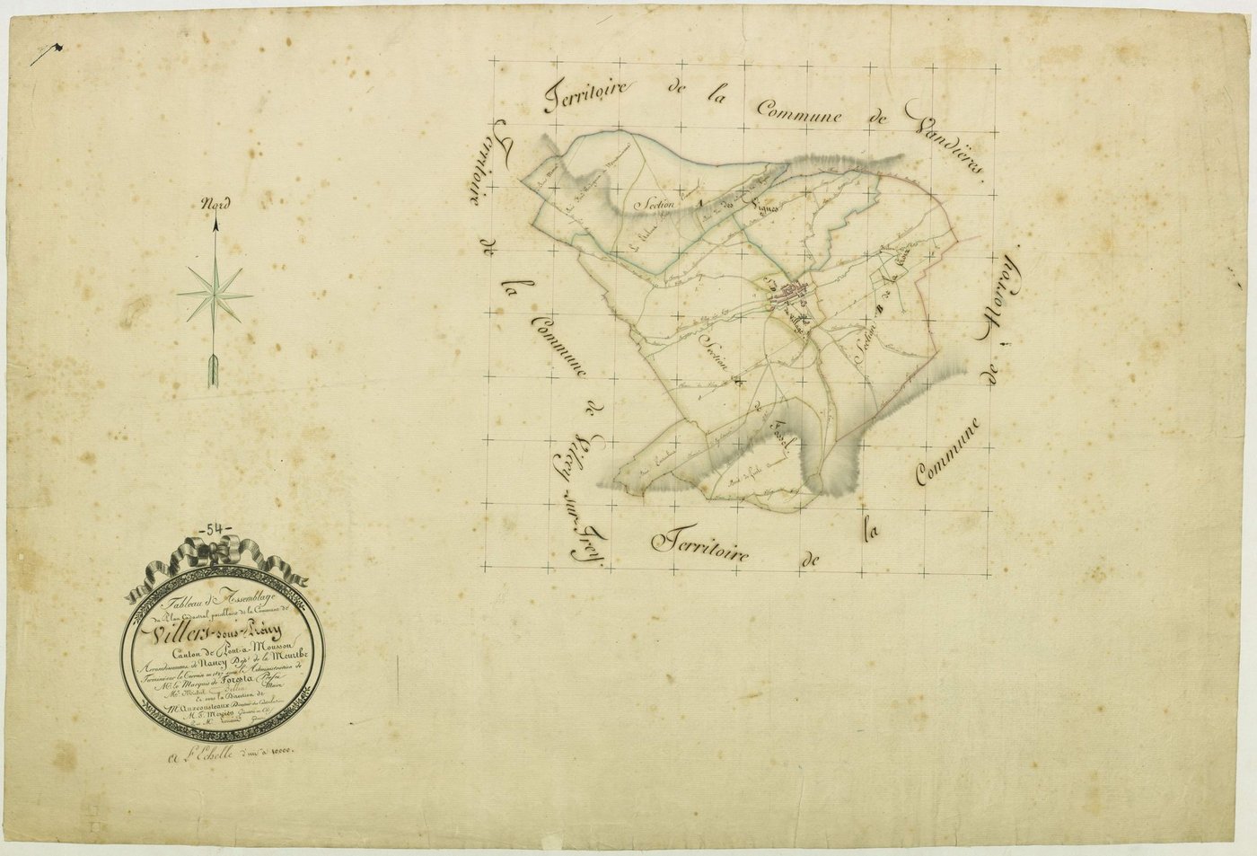 Villers-sous-Prény - section TA