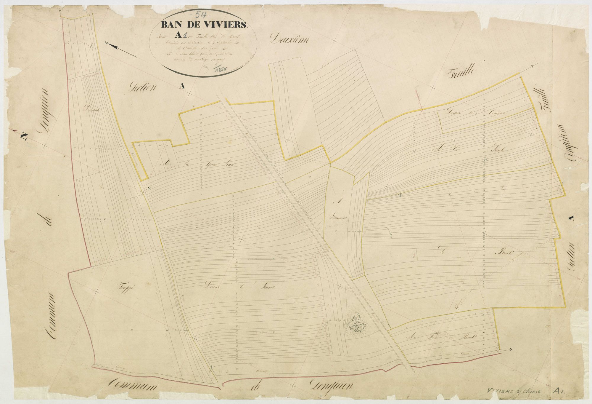 Viviers-sur-Chiers - section A