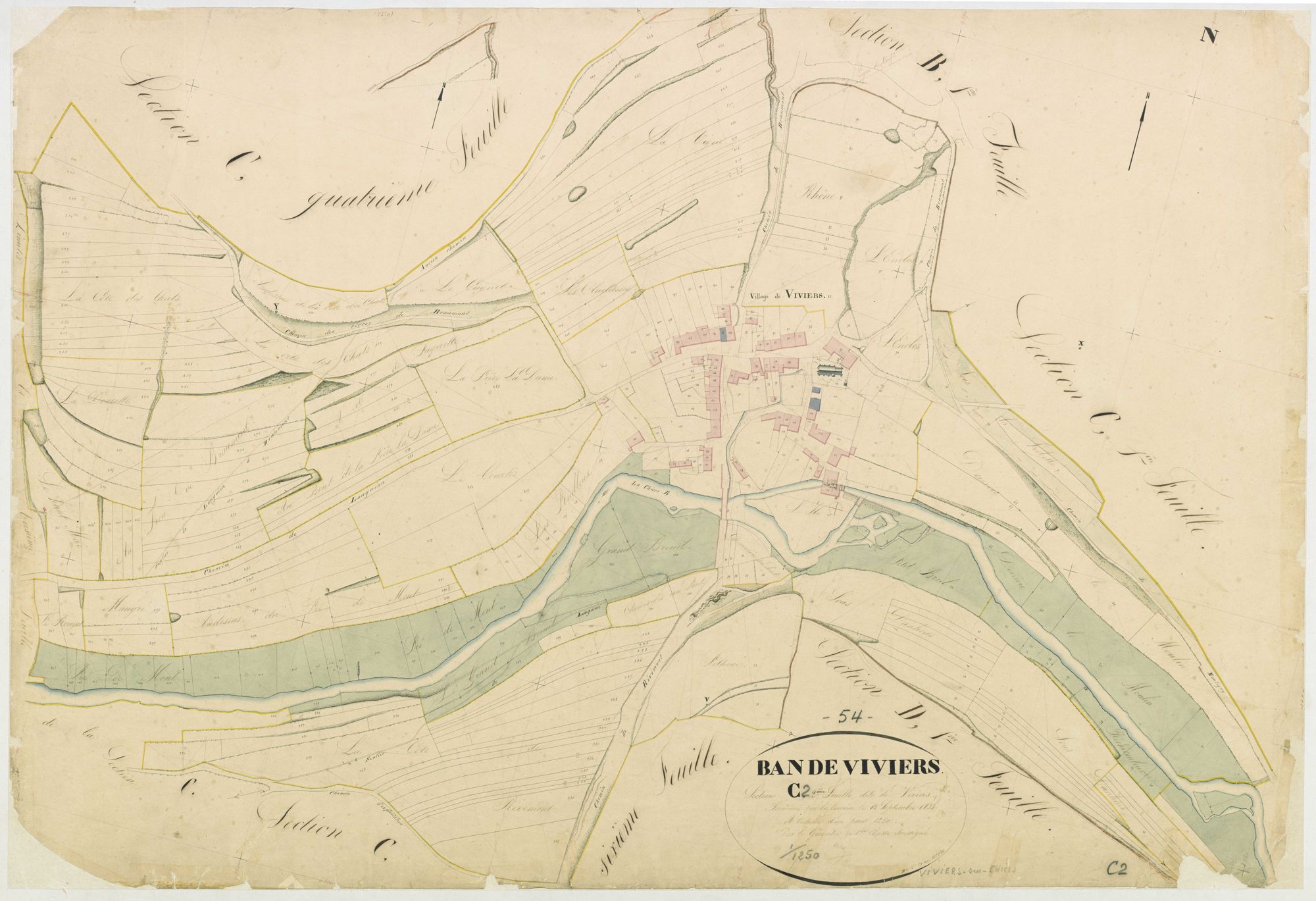 Viviers-sur-Chiers - section C