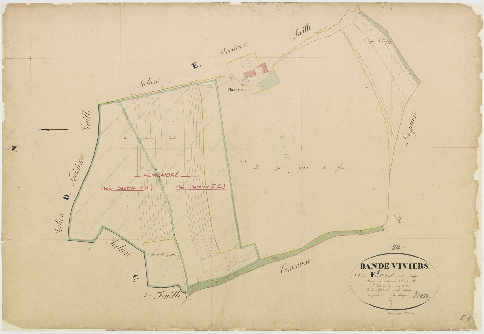 Viviers-sur-Chiers - section E